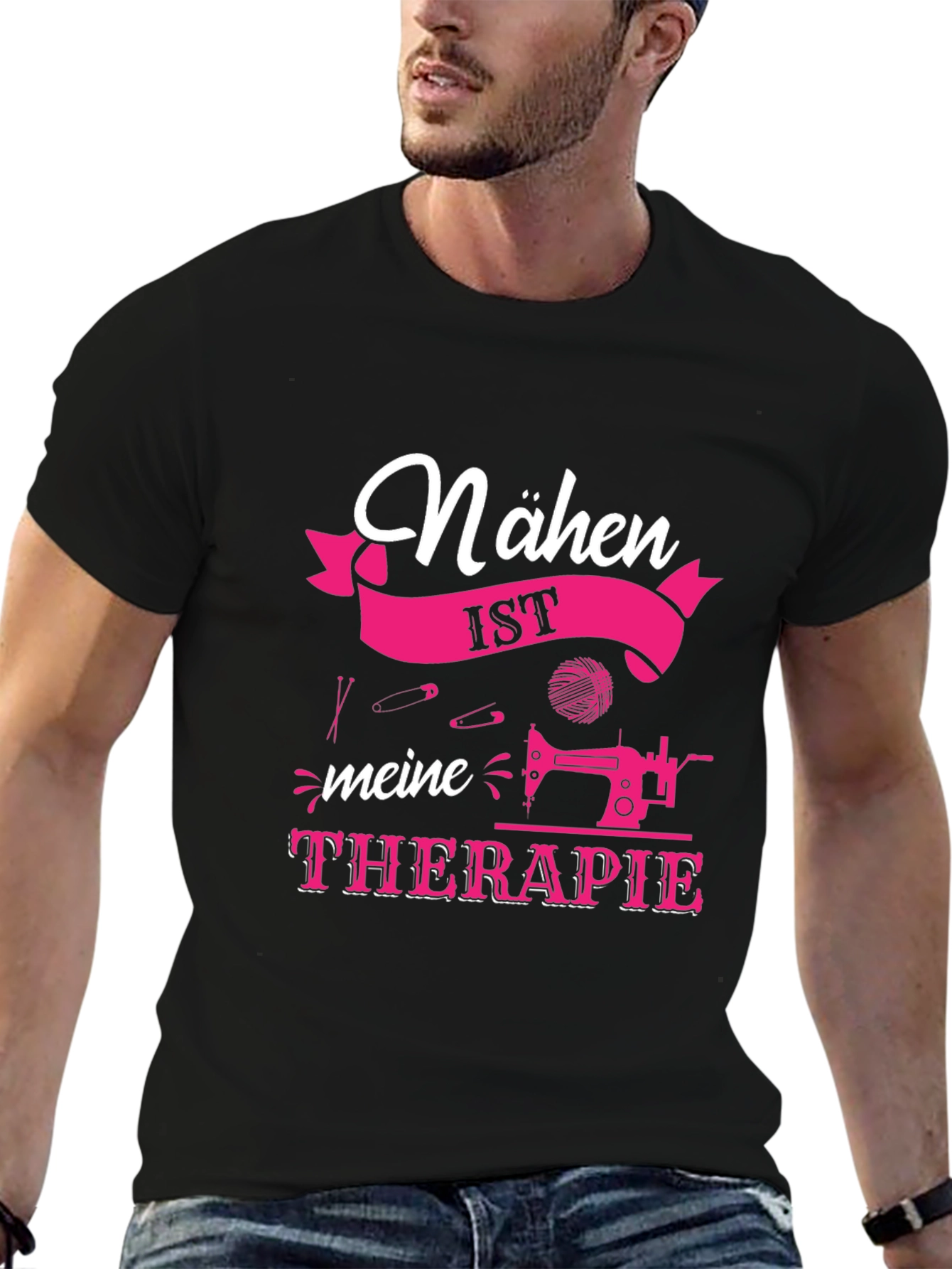 NÄHEN IST MEINE THERAPIE T-Shirt