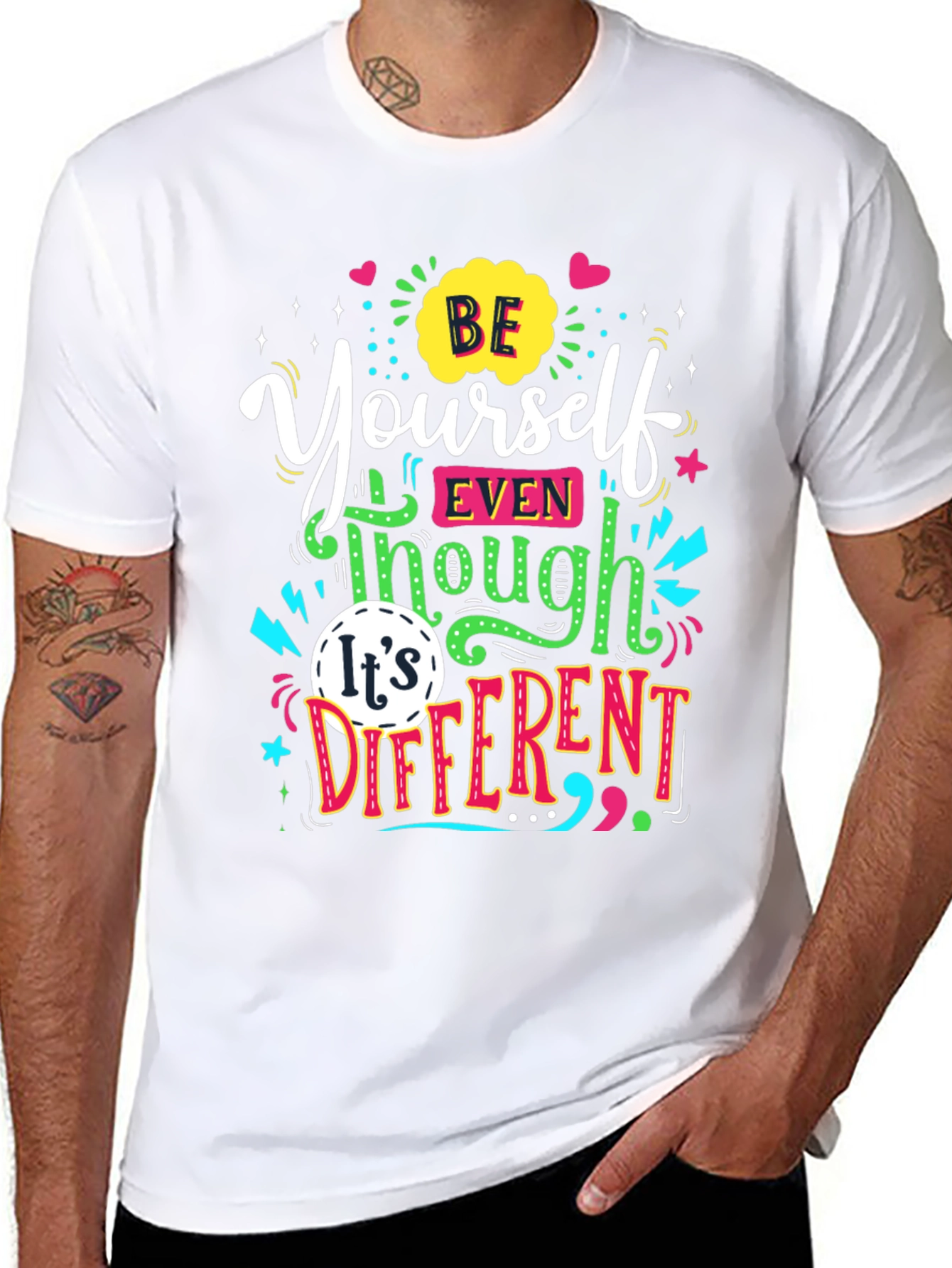 Be Yourself Graphic Tee - Unisex