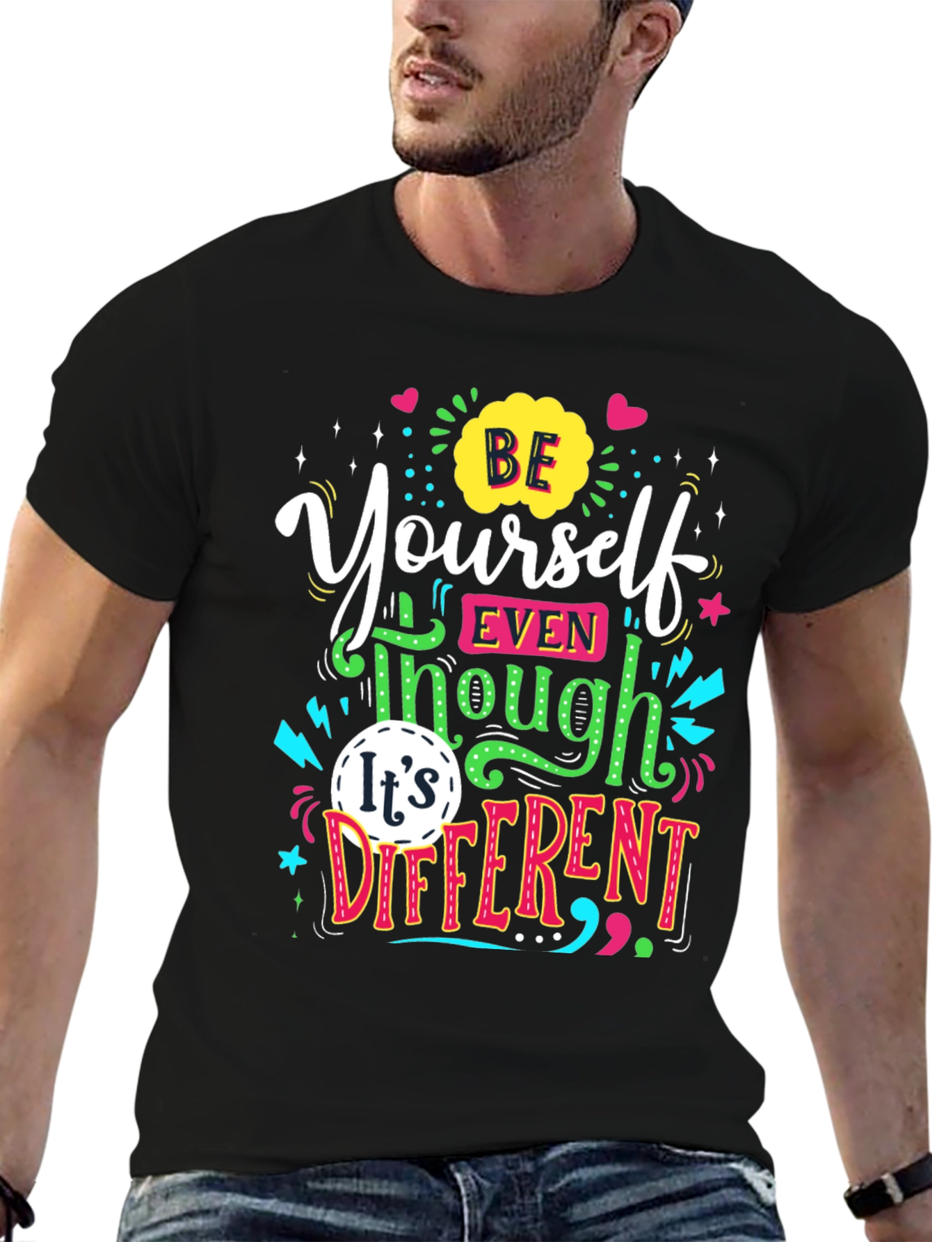 Be Yourself Graphic Tee - Unisex