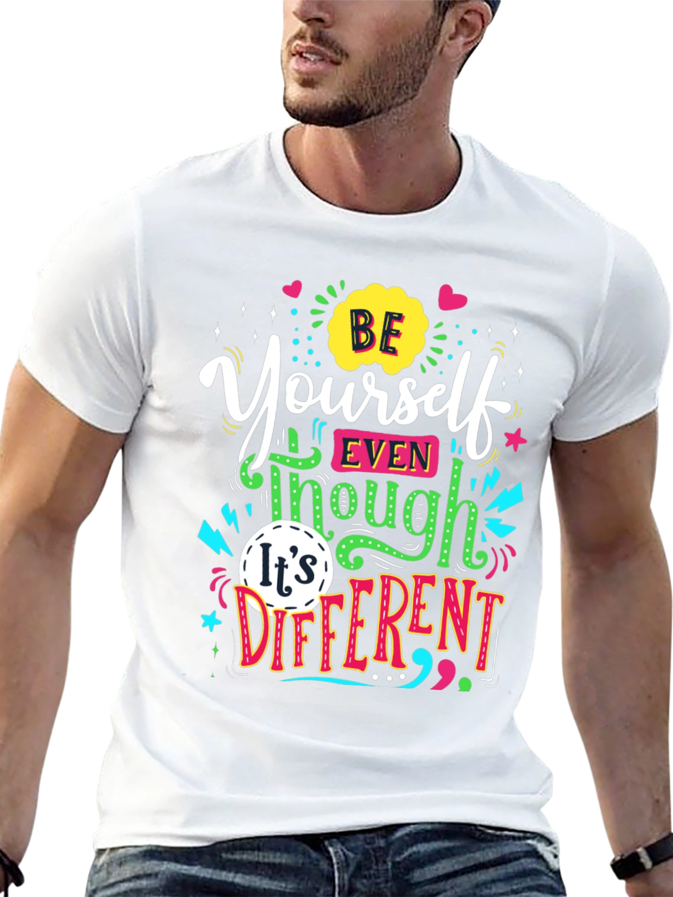 Be Yourself Graphic Tee - Unisex