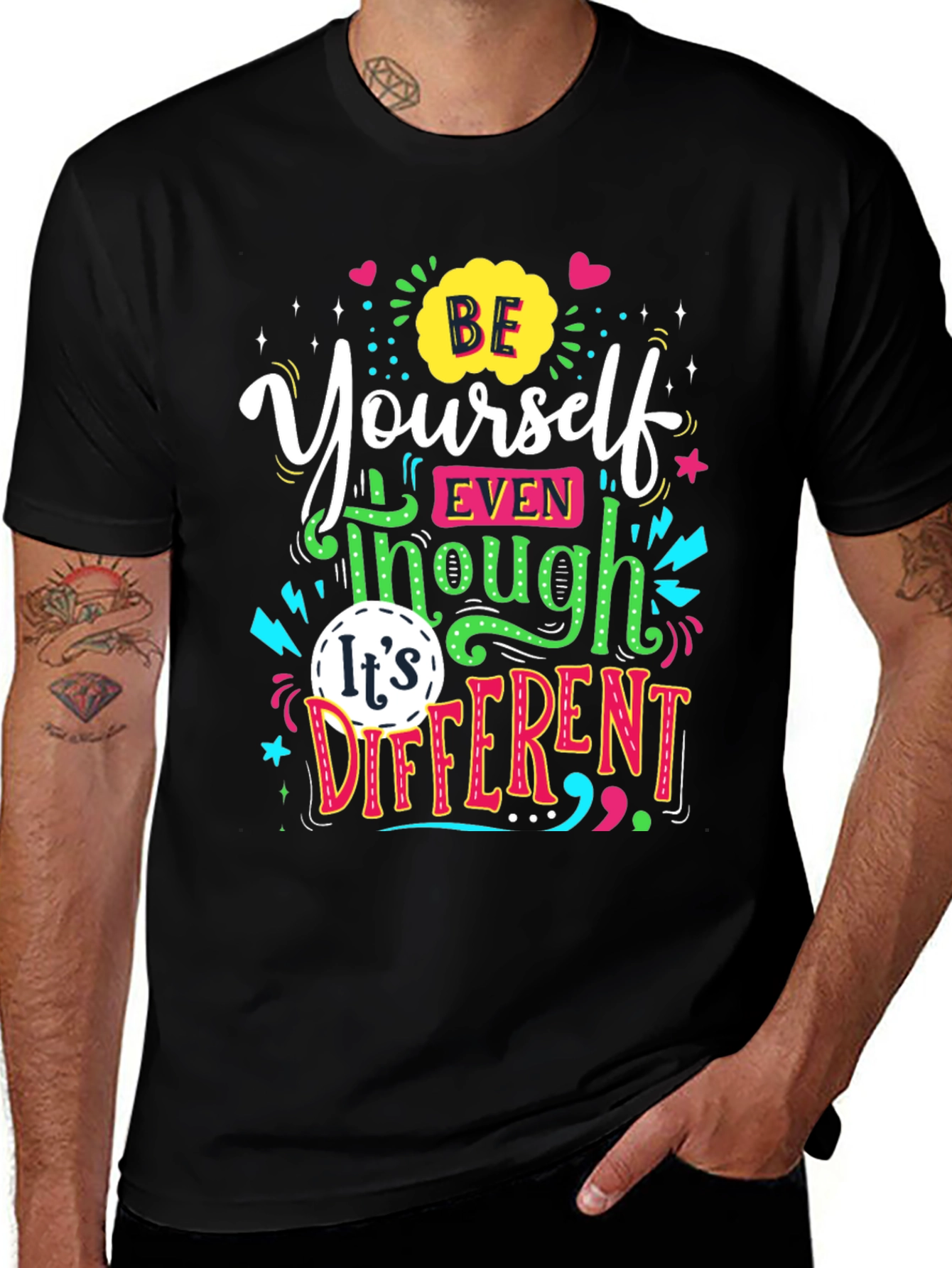 Be Yourself Graphic Tee - Unisex