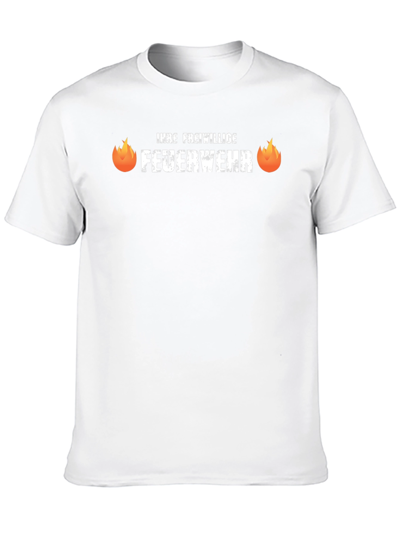 Firefighter T-Shirt - German Feuerwehr Design