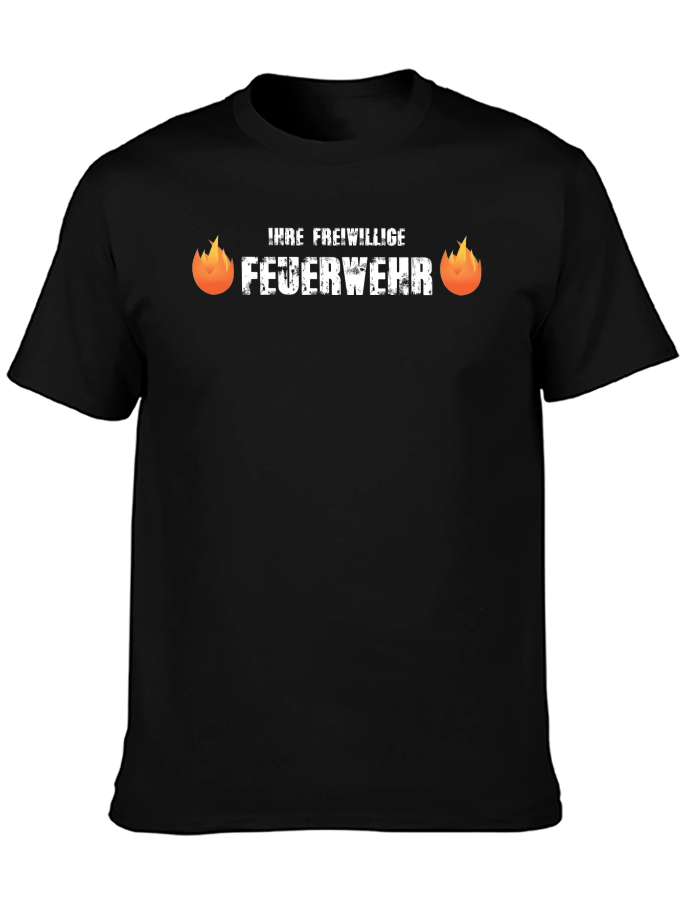 Firefighter T-Shirt - German Feuerwehr Design