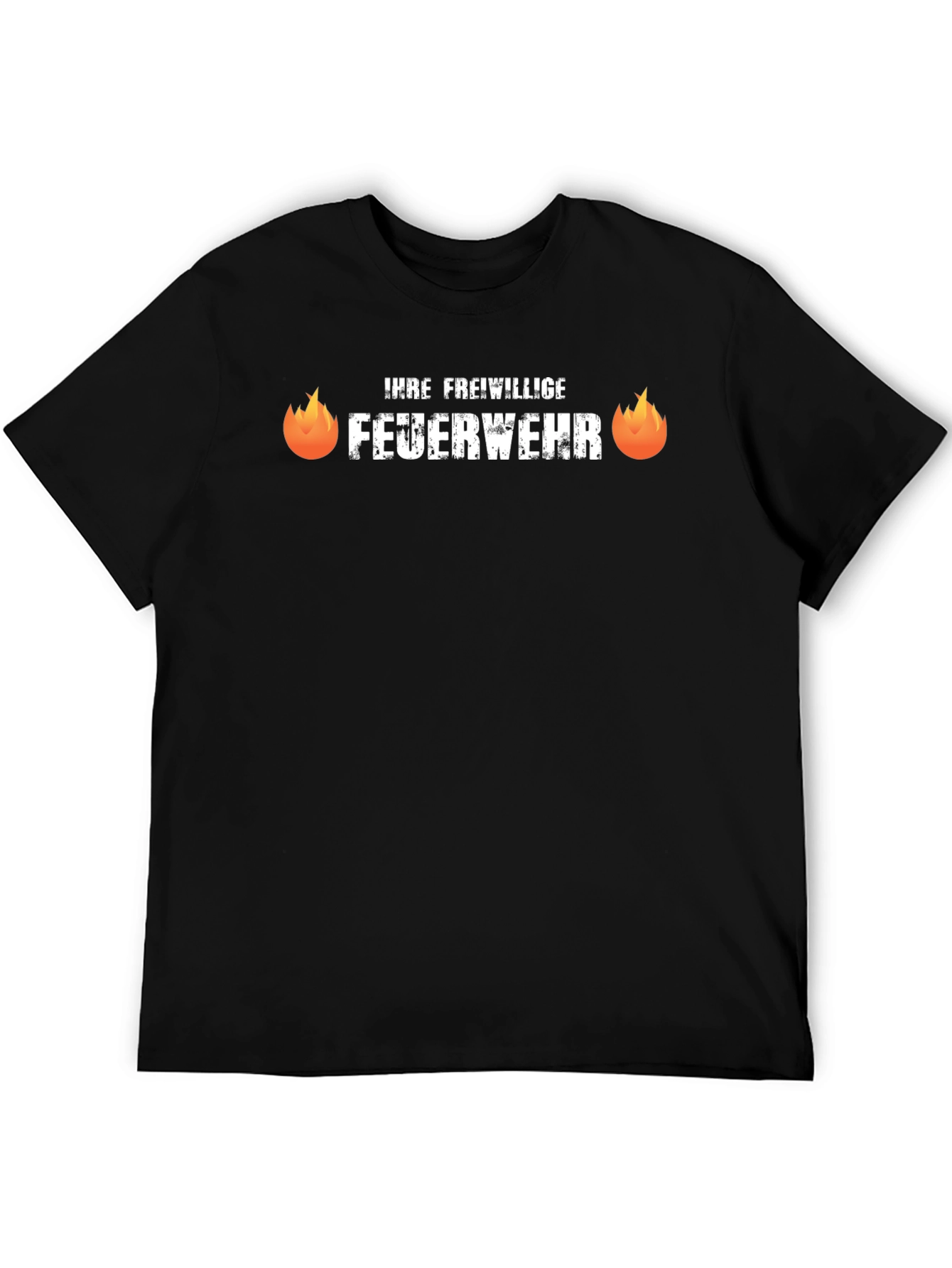 Firefighter T-Shirt - German Feuerwehr Design