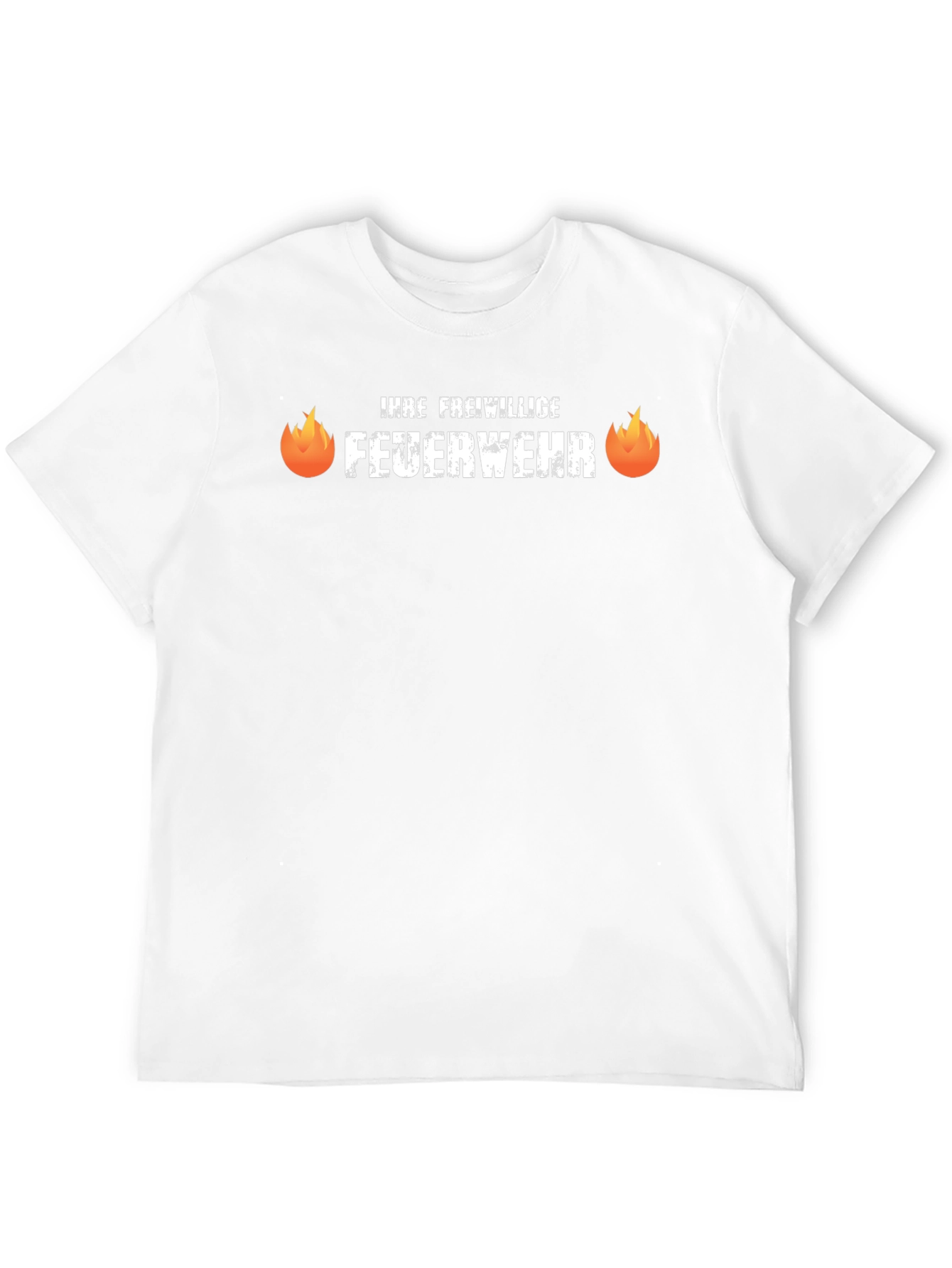 Firefighter T-Shirt - German Feuerwehr Design