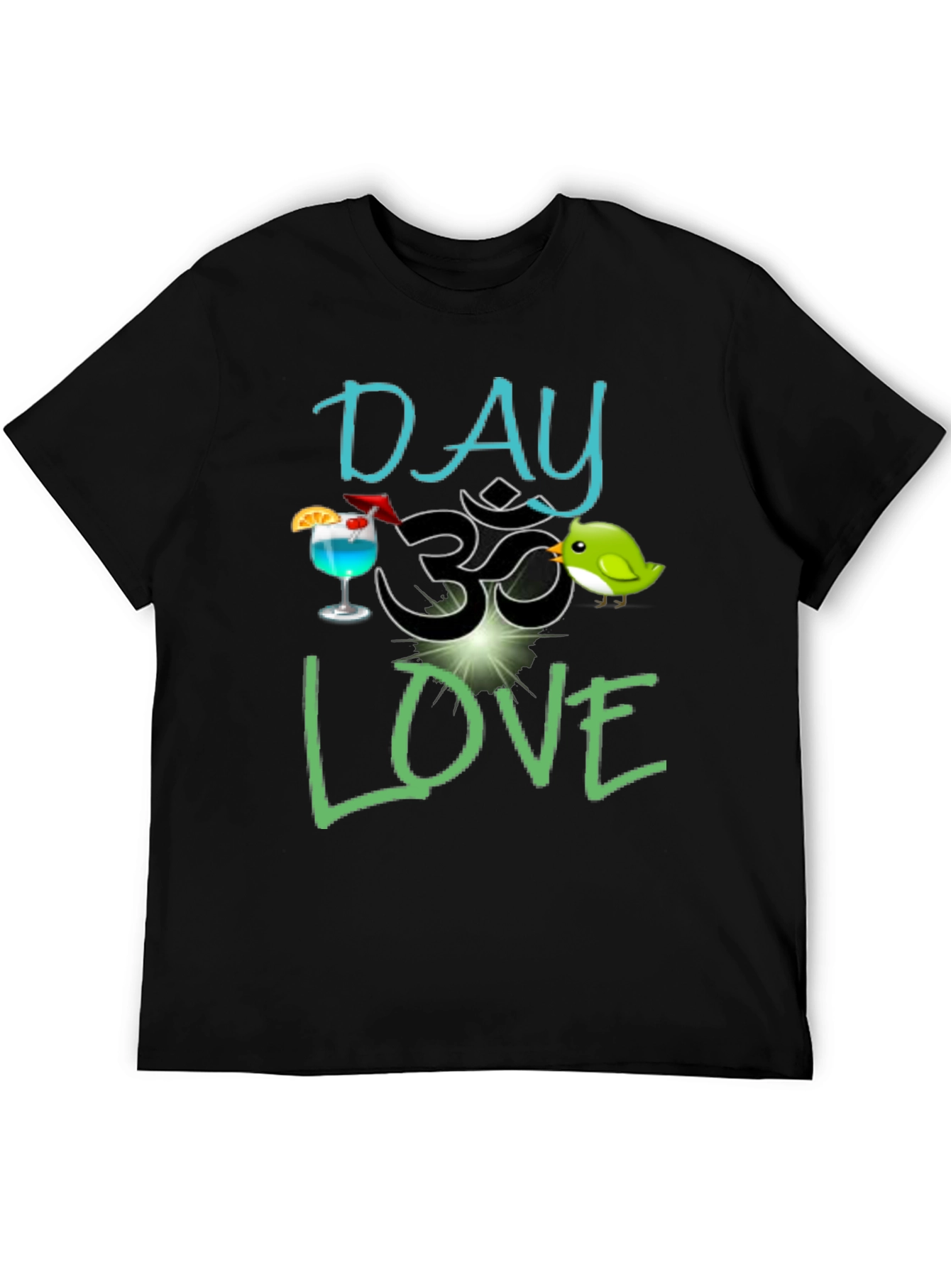 Day Om Love T-Shirt - Fun Graphic Tee