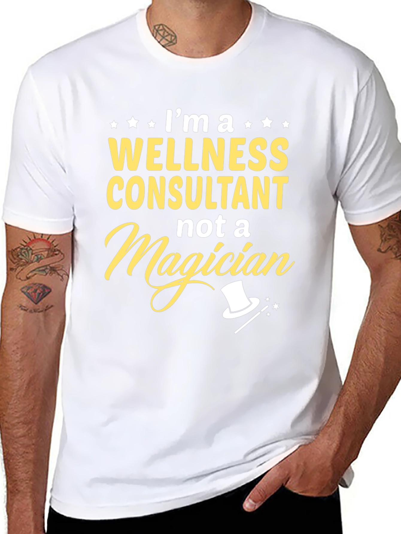 Wellness Consultant Funny T-Shirt Gift