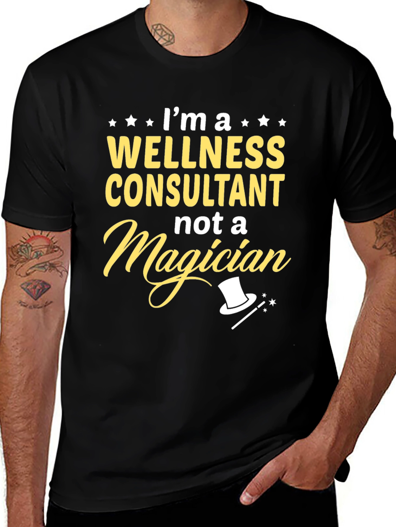Wellness Consultant Funny T-Shirt Gift