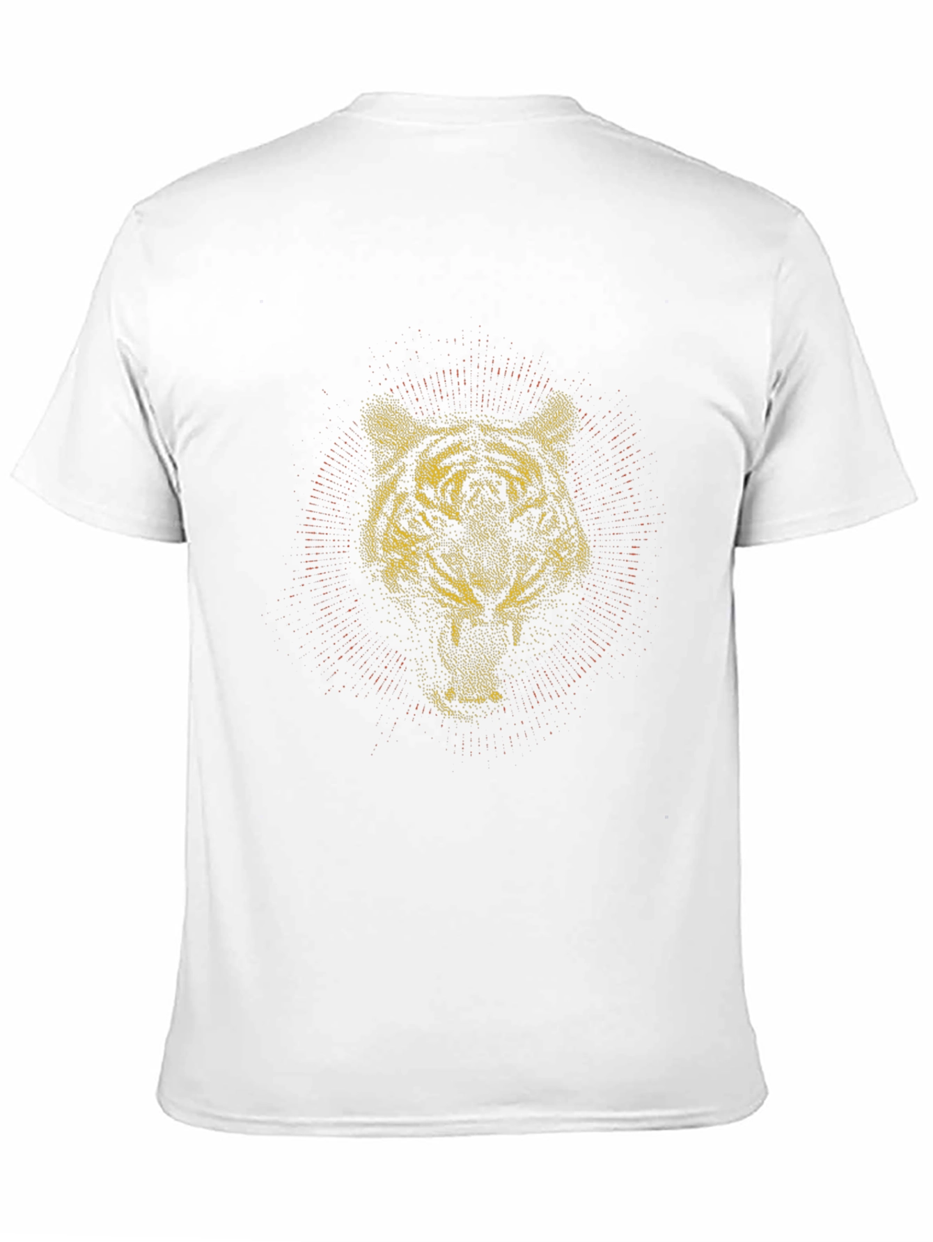 Tiger Graphic Tee - Black Cotton Blend