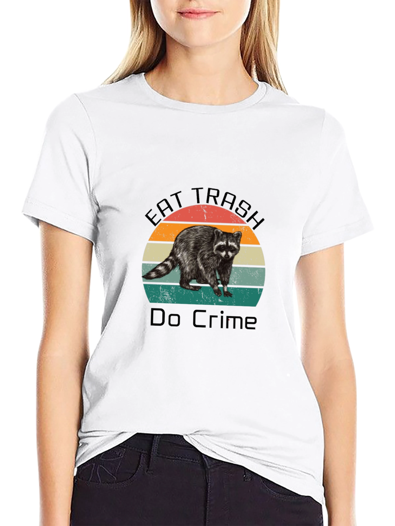 Eat Trash Do Crime Raccoon T-Shirt