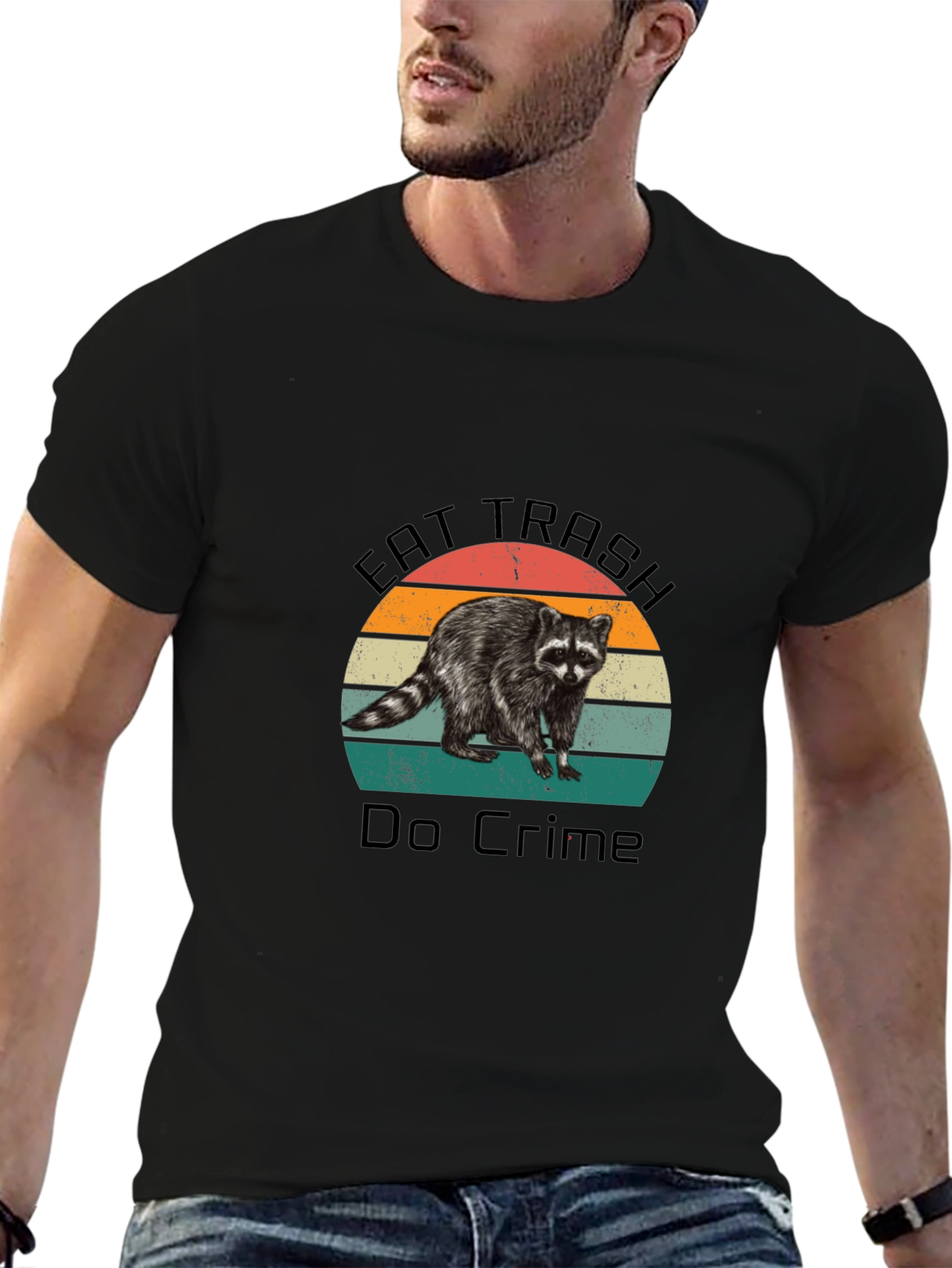 Eat Trash Do Crime Raccoon T-Shirt