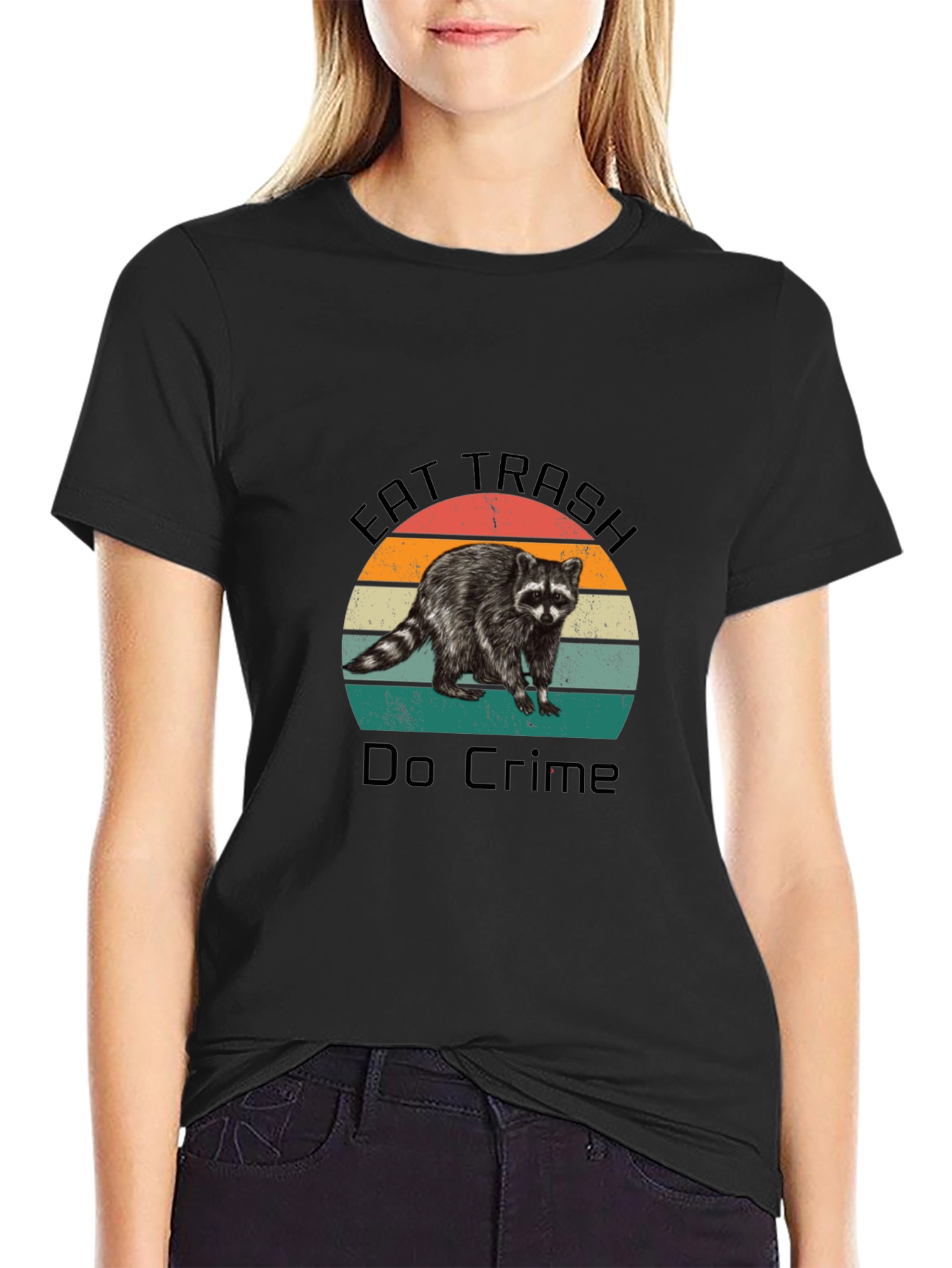 Eat Trash Do Crime Raccoon T-Shirt