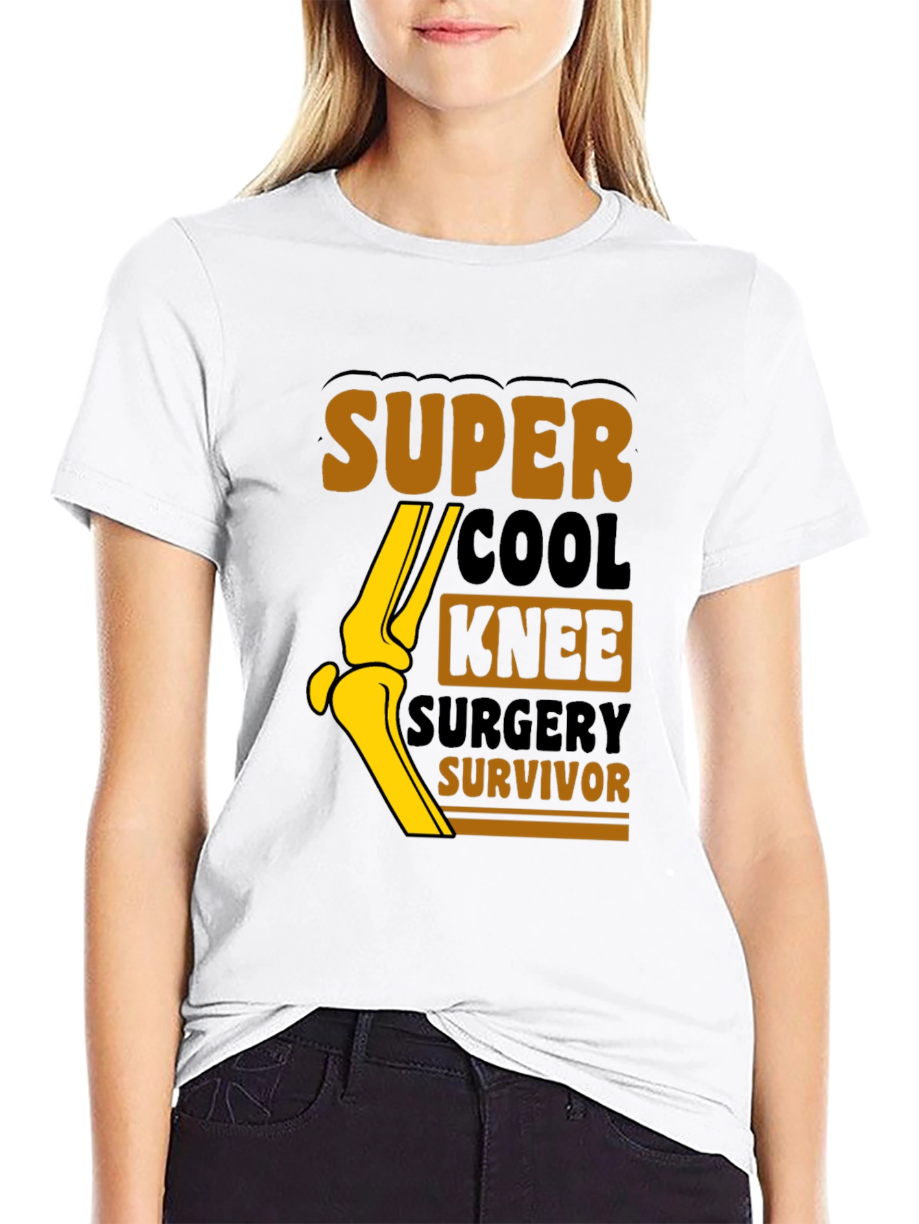 Super Cool Knee Surgery Survivor T-Shirt