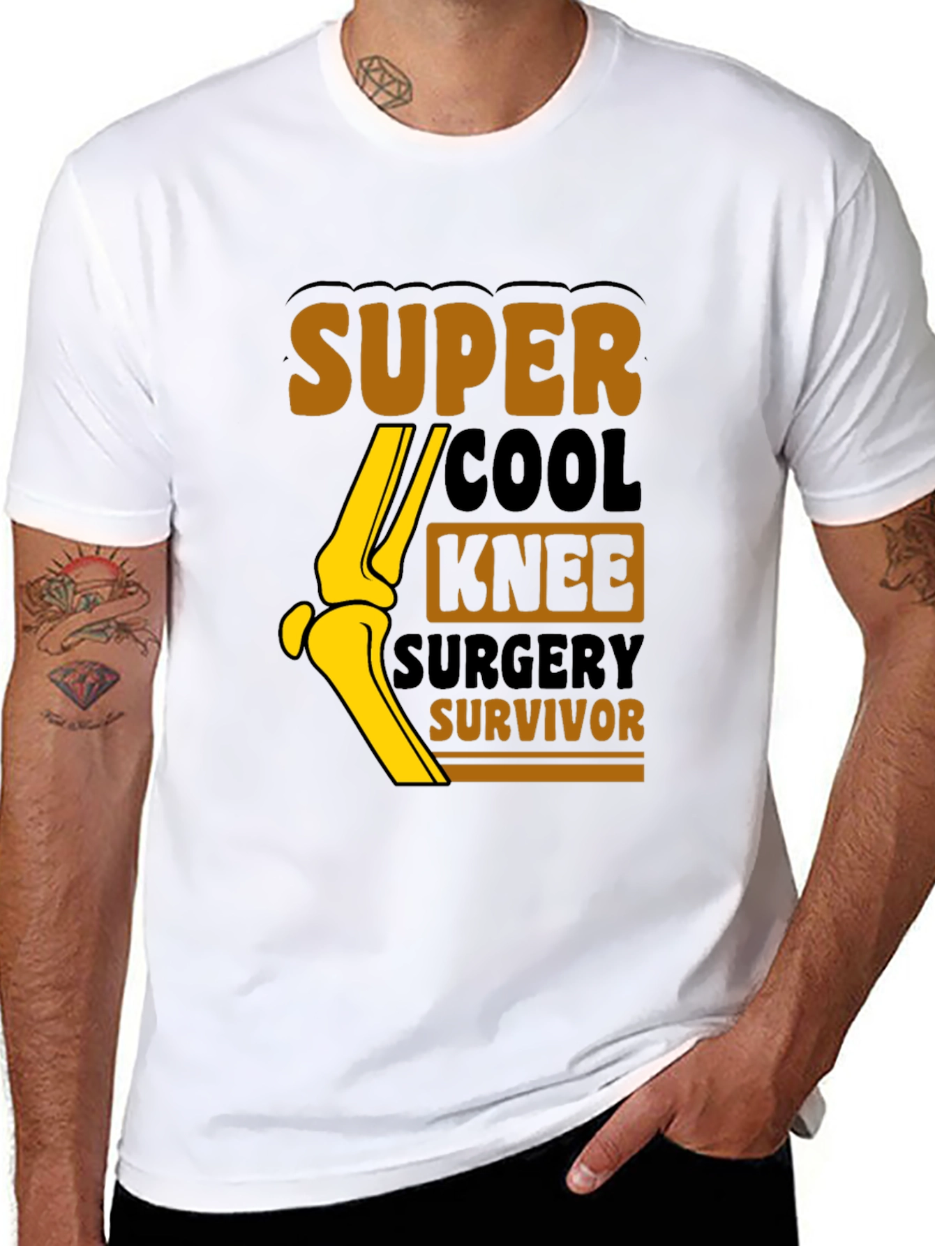 Super Cool Knee Surgery Survivor T-Shirt