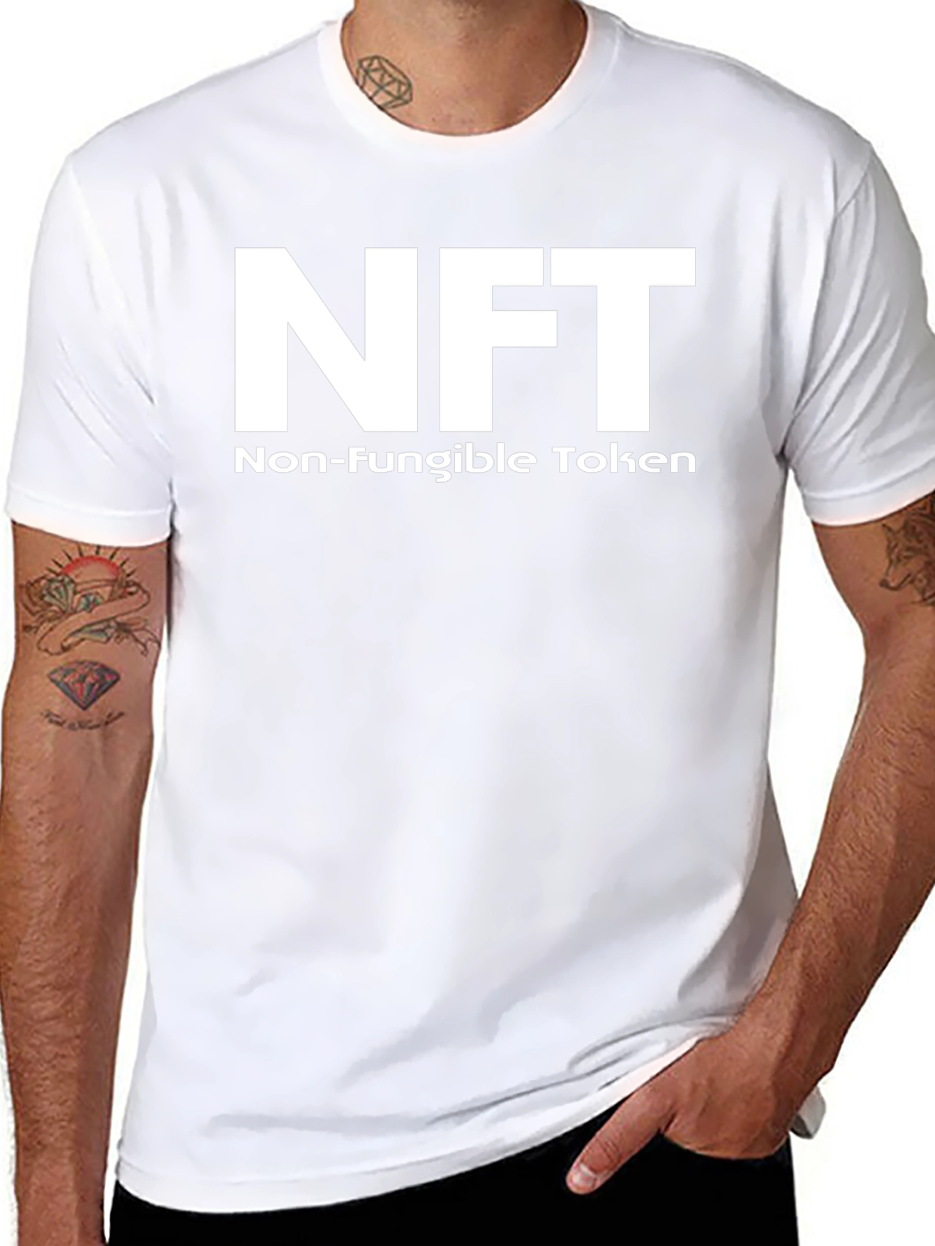 NFT Non-Fungible Token Black T-Shirt