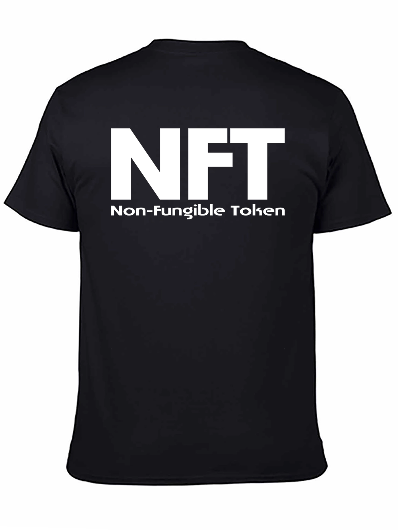 NFT Non-Fungible Token Black T-Shirt