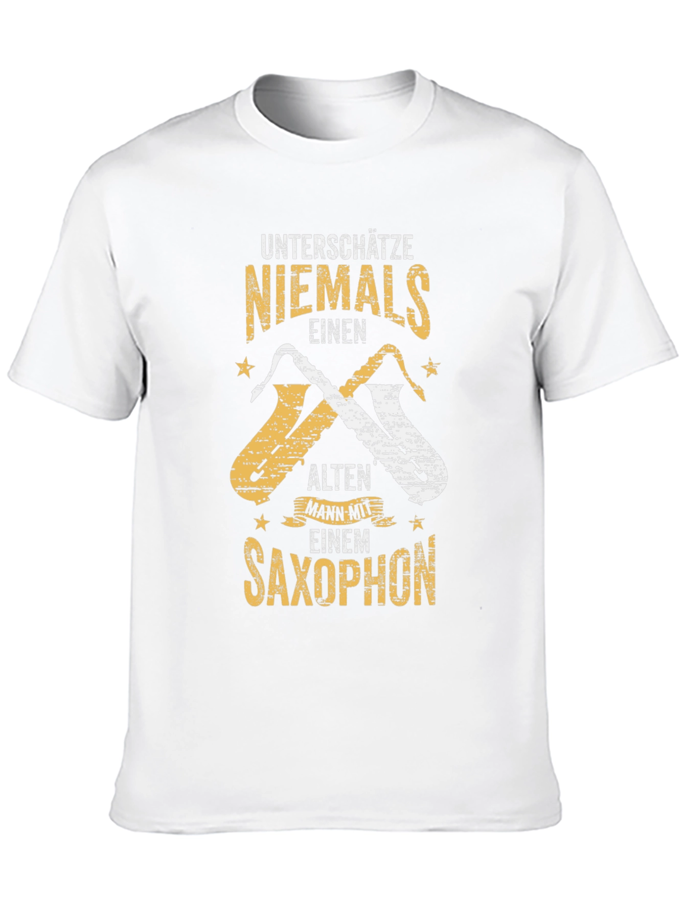 Never Underestimate Saxophone Player T-Shirt