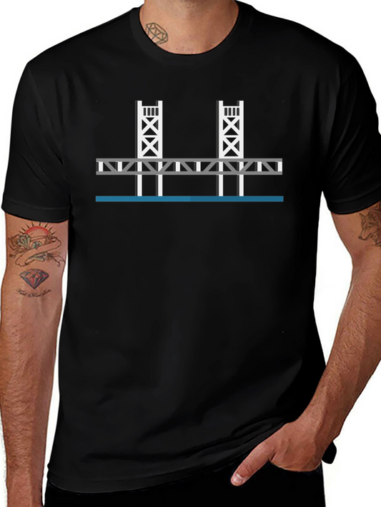 Geometric Bridge T-Shirt