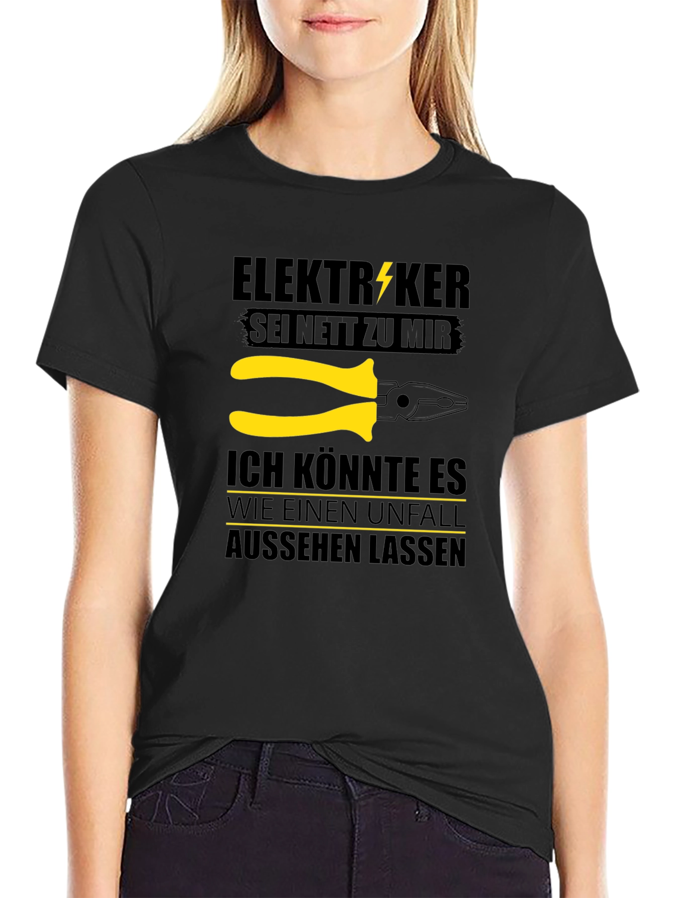 Electrician Humor Graphic T-Shirt