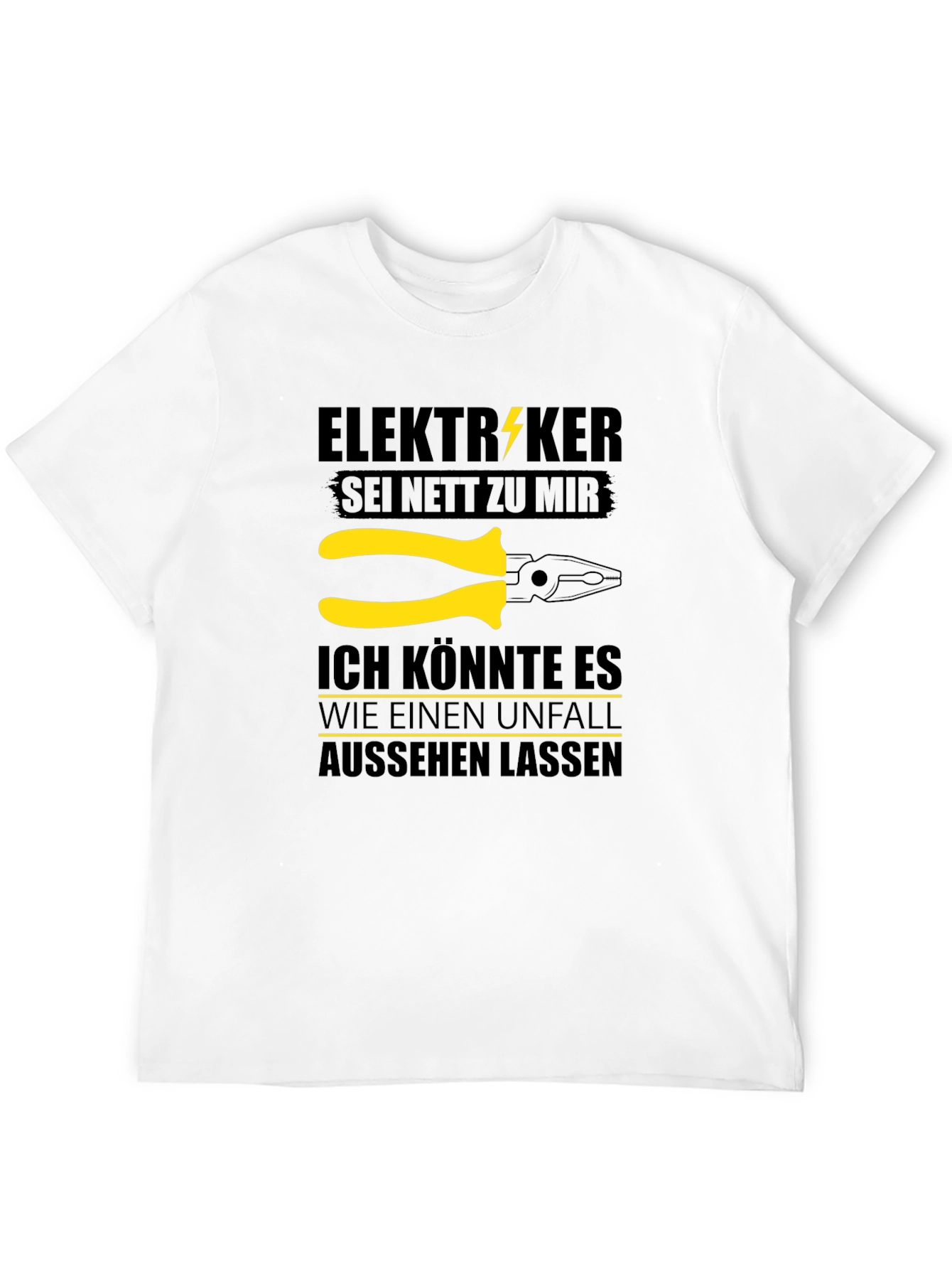 Electrician Humor Graphic T-Shirt