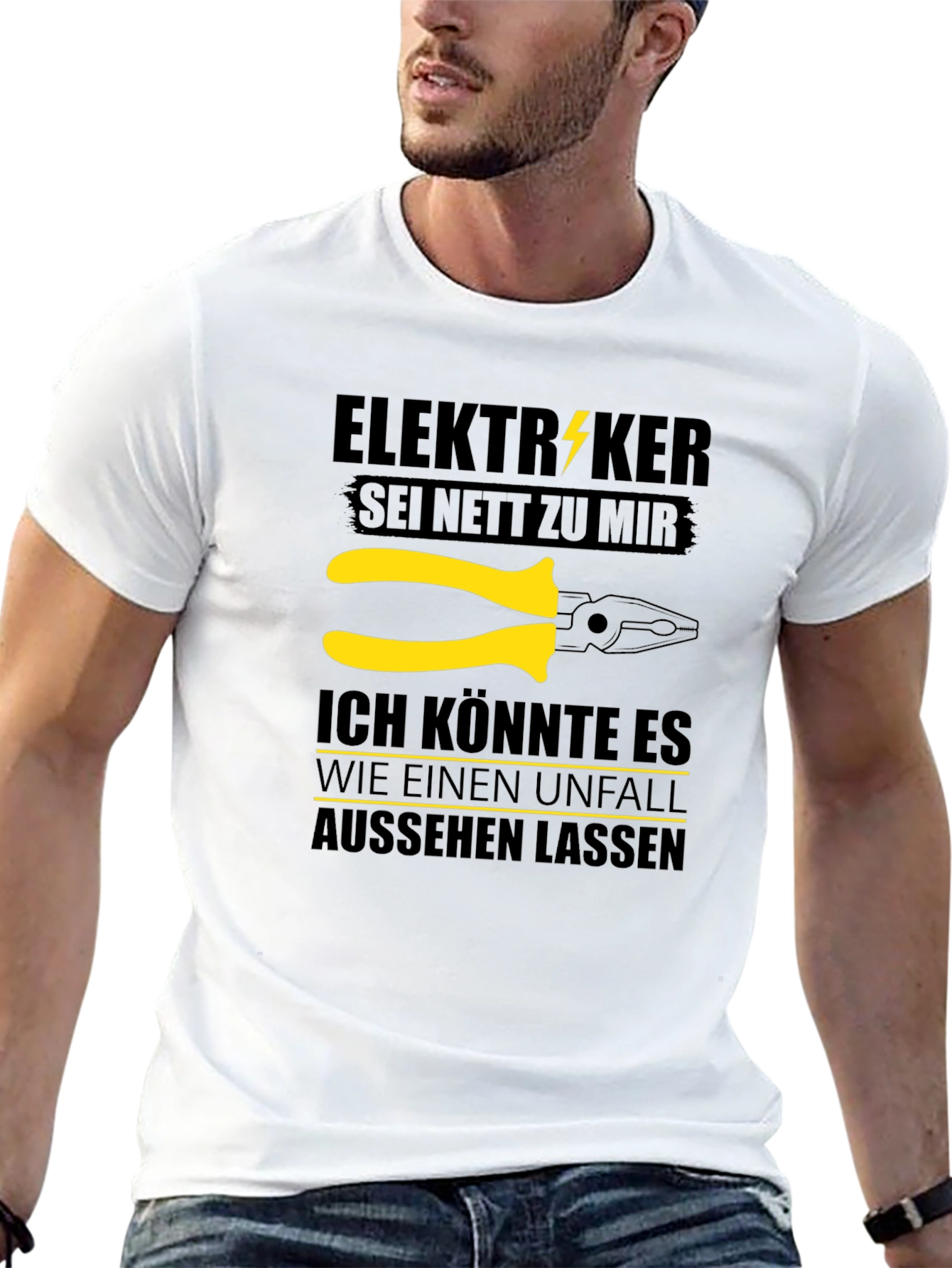 Electrician Humor Graphic T-Shirt
