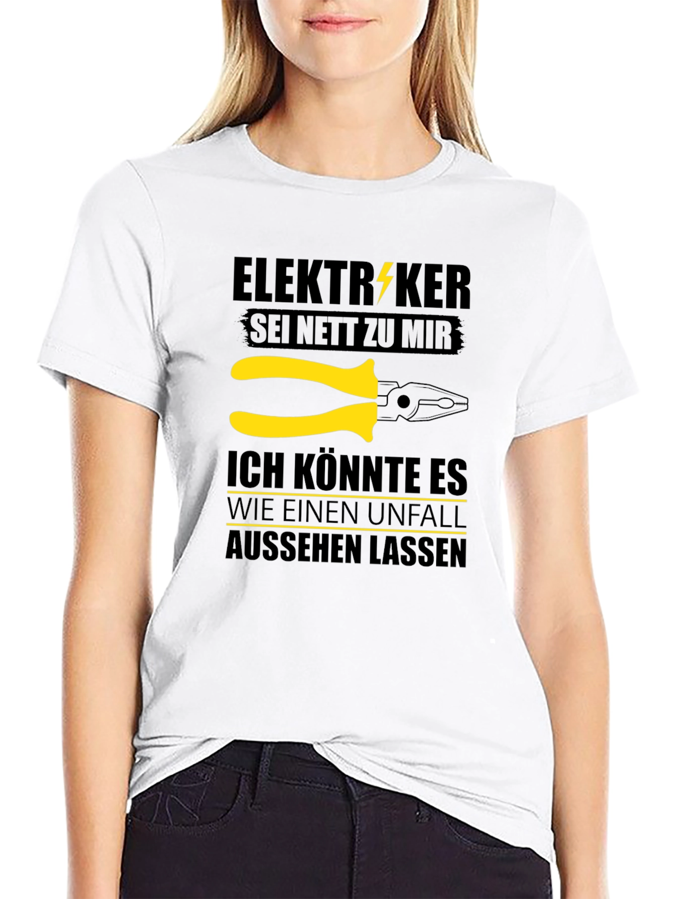 Electrician Humor Graphic T-Shirt