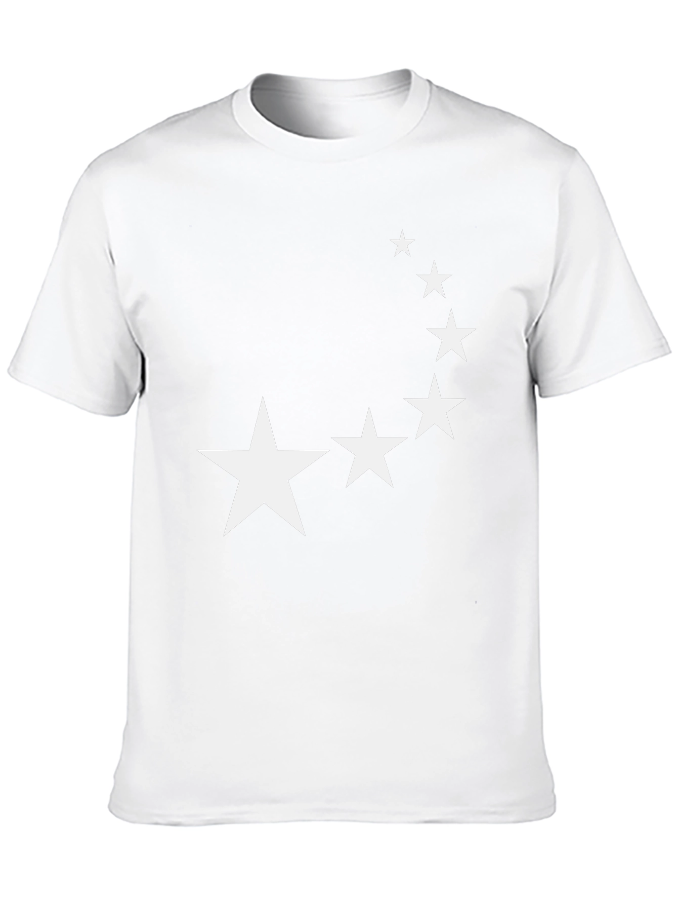 Starry Night Mens Black Tee
