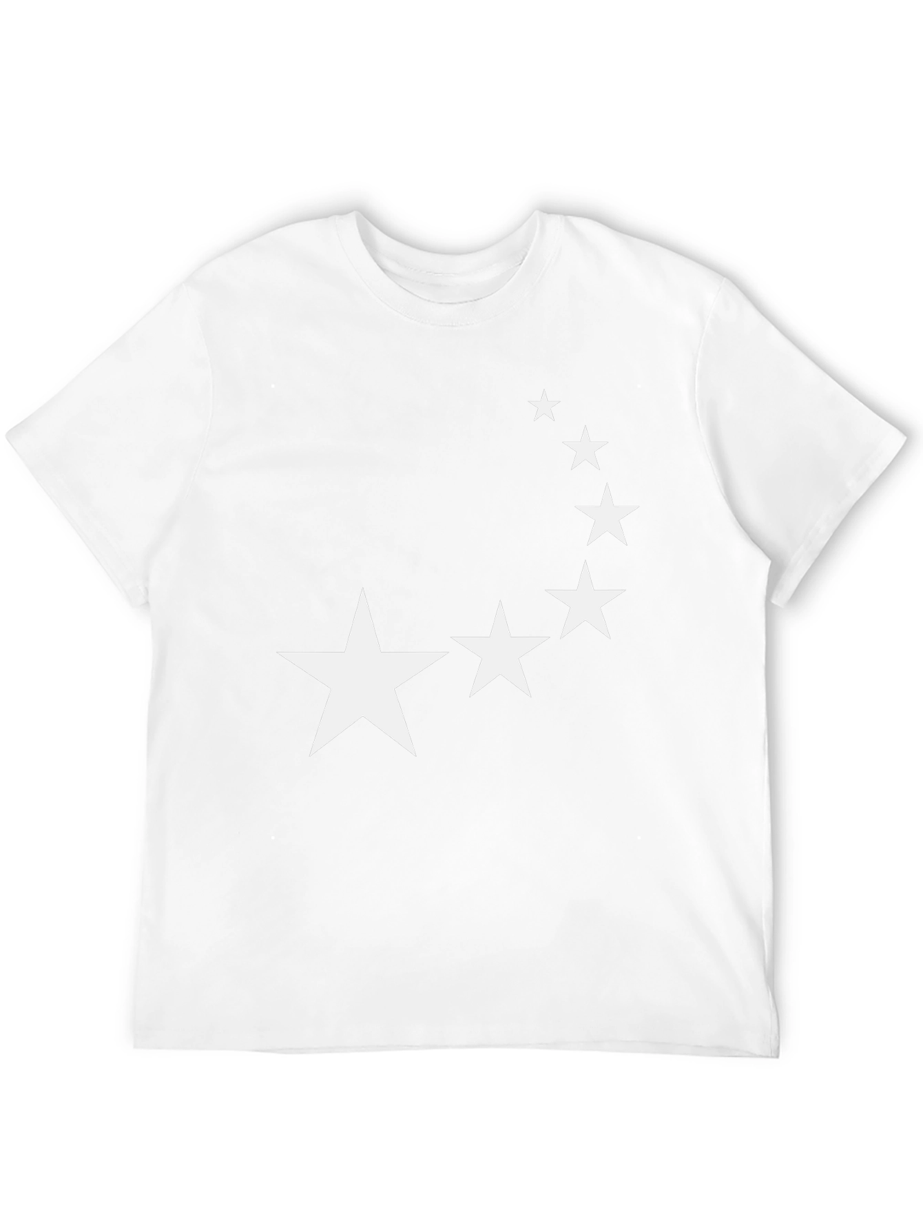 Starry Night Mens Black Tee