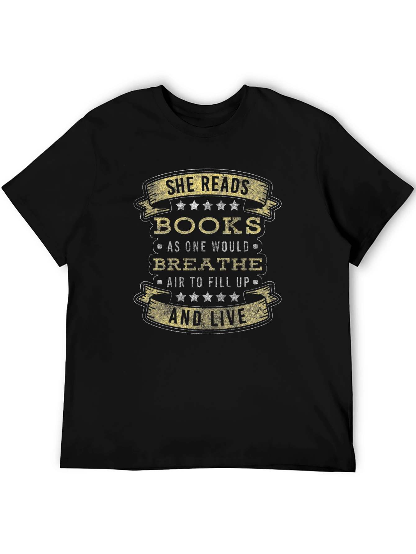 She Reads Books T-Shirt - Book Lover Tee
