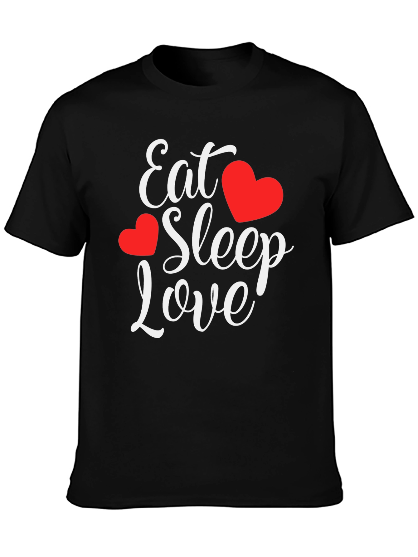 Eat Sleep Love Graphic T-Shirt