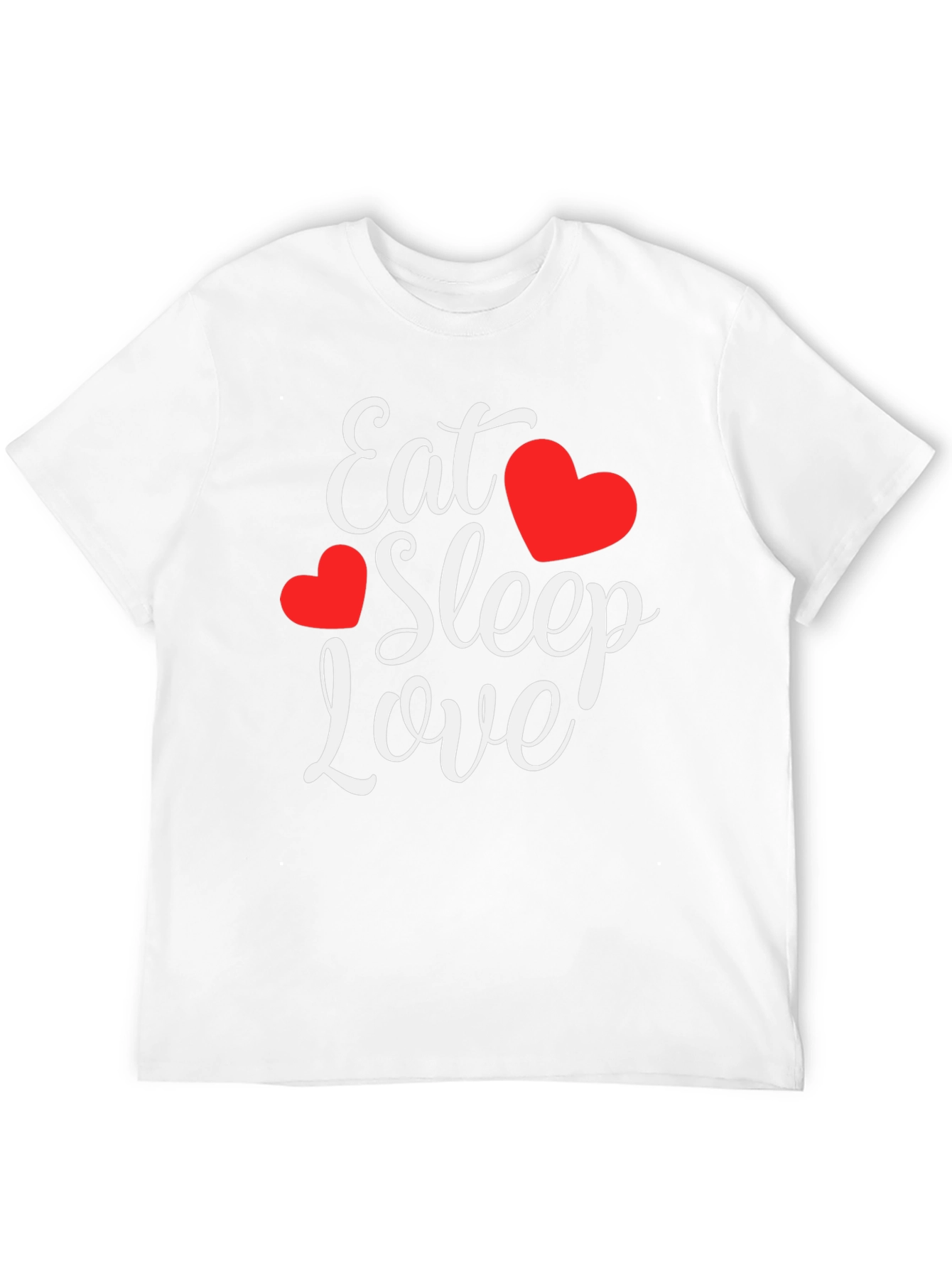 Eat Sleep Love Graphic T-Shirt
