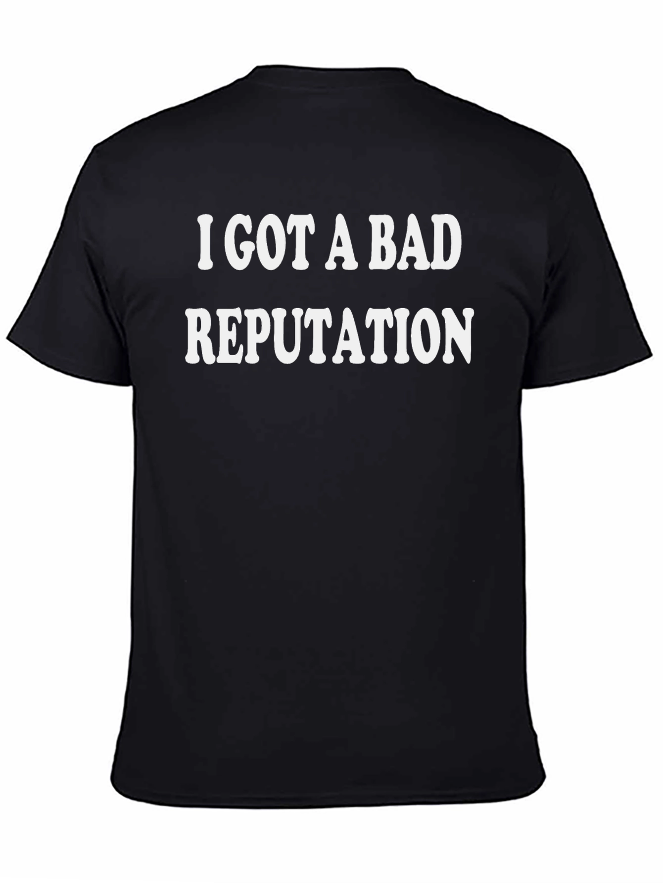 Bad Reputation Graphic Tee - Classic Black T-Shirt