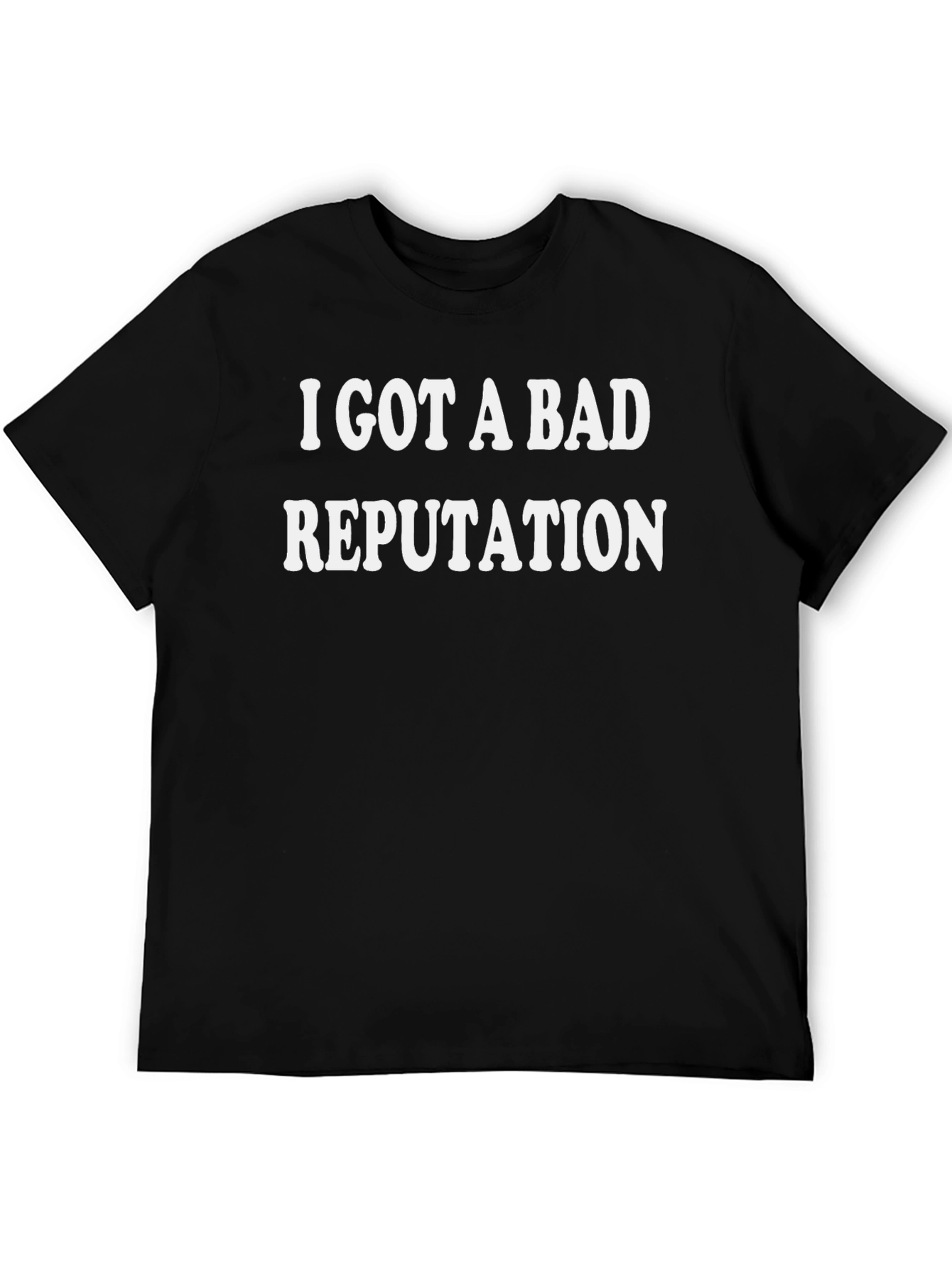 Bad Reputation Graphic Tee - Classic Black T-Shirt