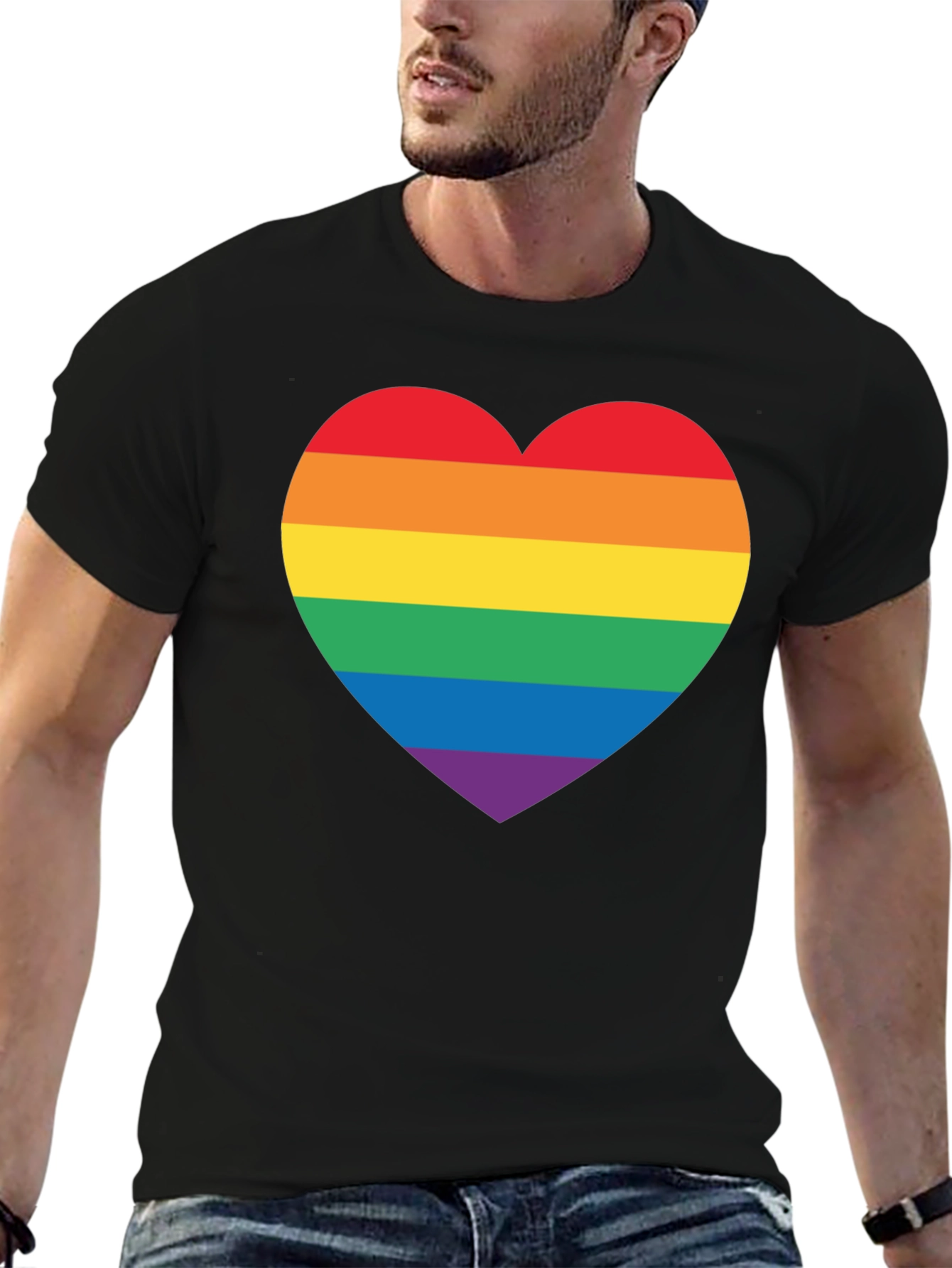 Pride Heart Graphic T-Shirt