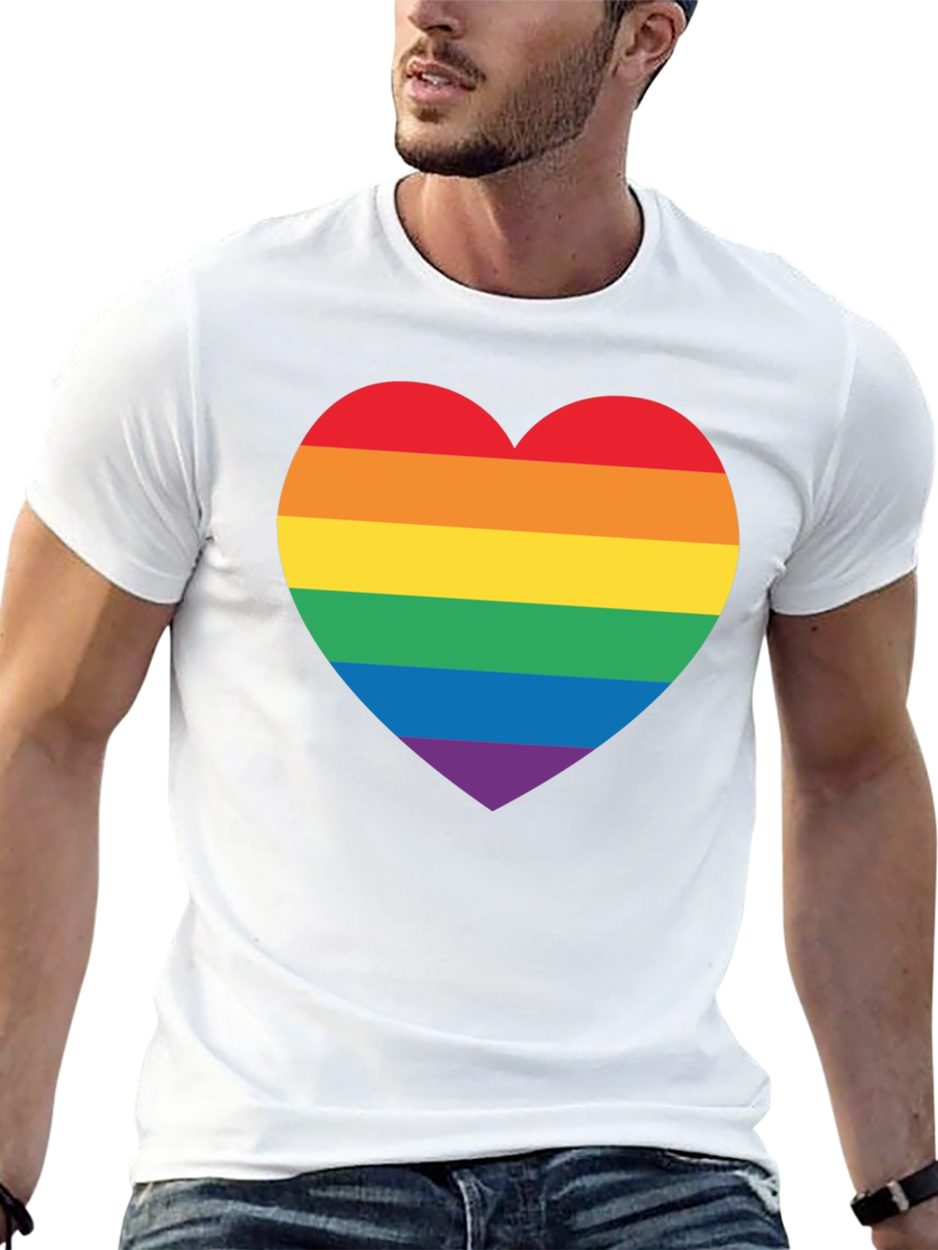 Pride Heart Graphic T-Shirt