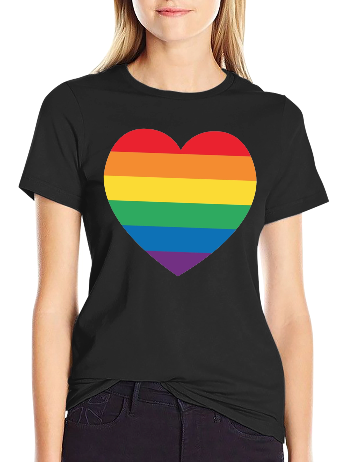 Pride Heart Graphic T-Shirt