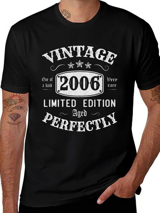 Vintage 2006 Limited Edition Aged Perfectly T-Shirt