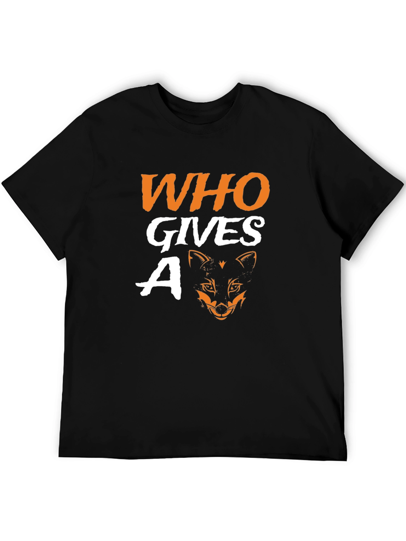 Who Gives a Fox T-Shirt - Novelty Graphic Tee