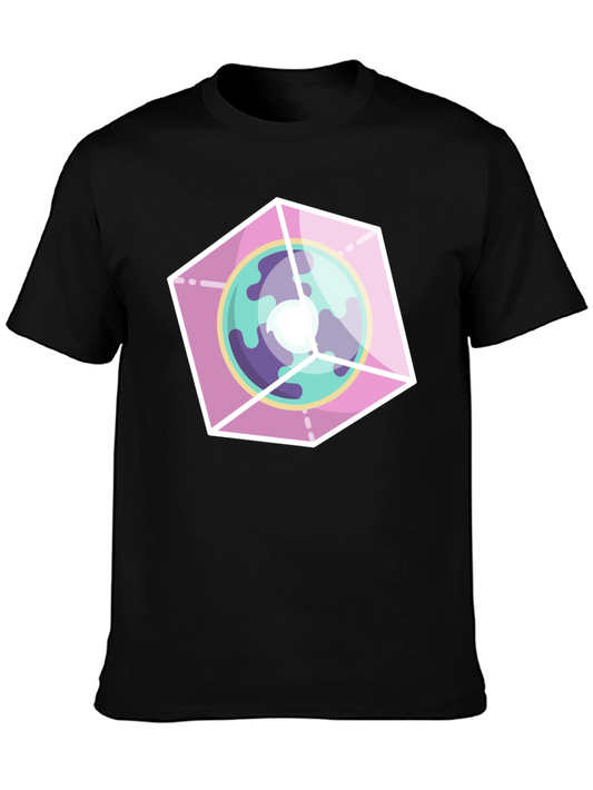 Geometric Planet Graphic Tee
