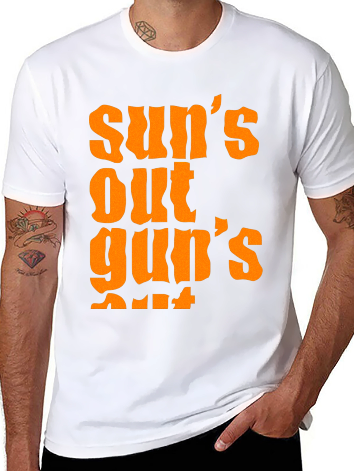Suns Out Guns Out Graphic Tee