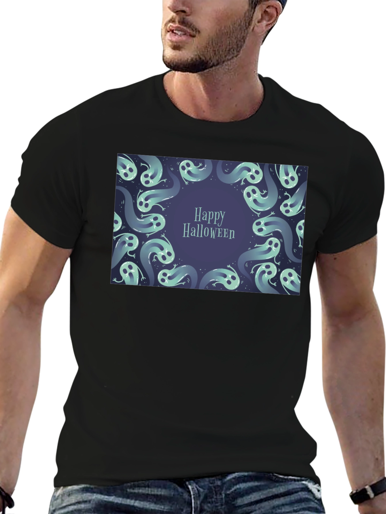 Happy Halloween Ghost T-Shirt
