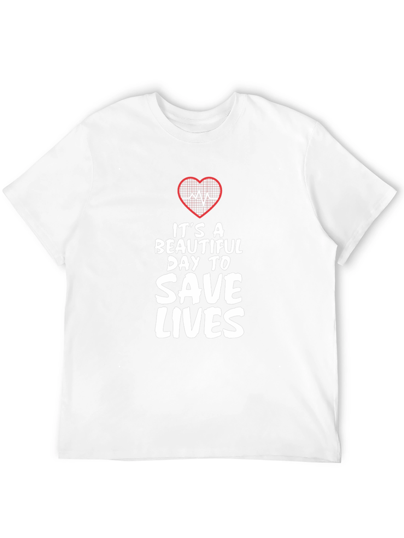 Save Lives Graphic Tee - Medical Professional Shirt