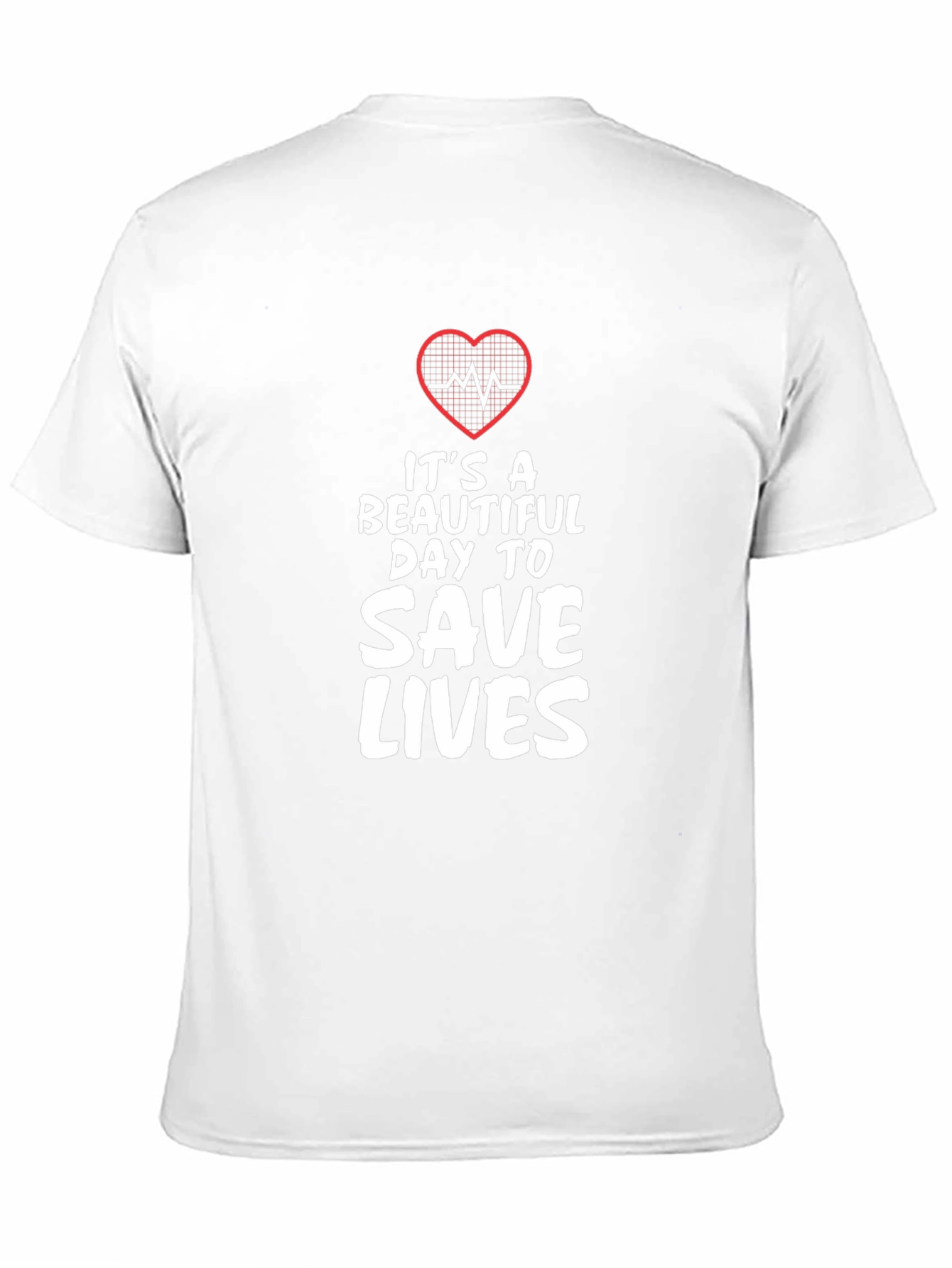 Save Lives Graphic Tee - Medical Professional Shirt