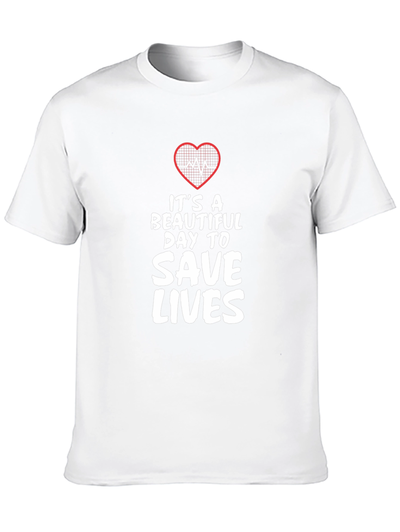 Save Lives Graphic Tee - Medical Professional Shirt