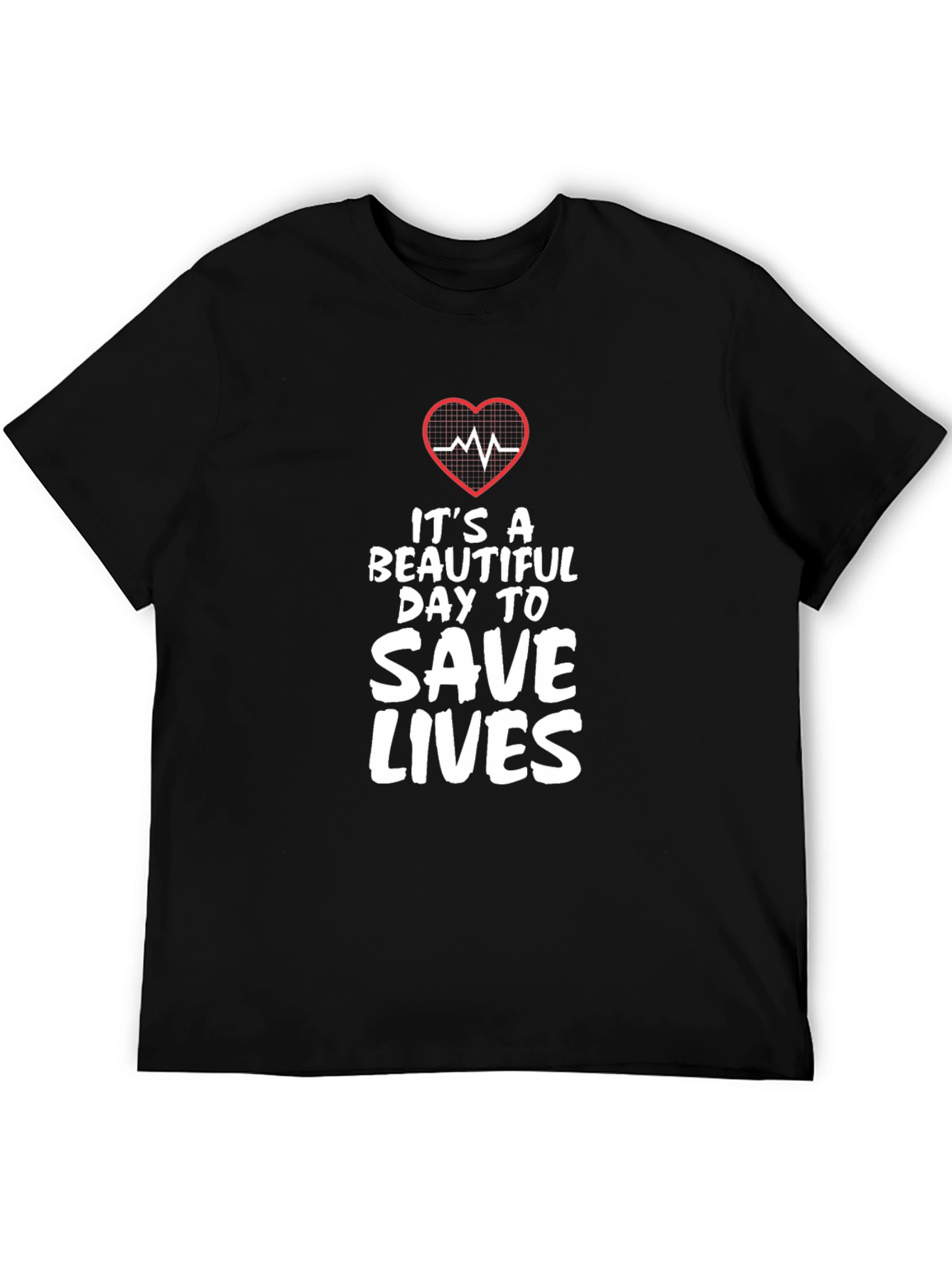 Save Lives Graphic Tee - Medical Professional Shirt