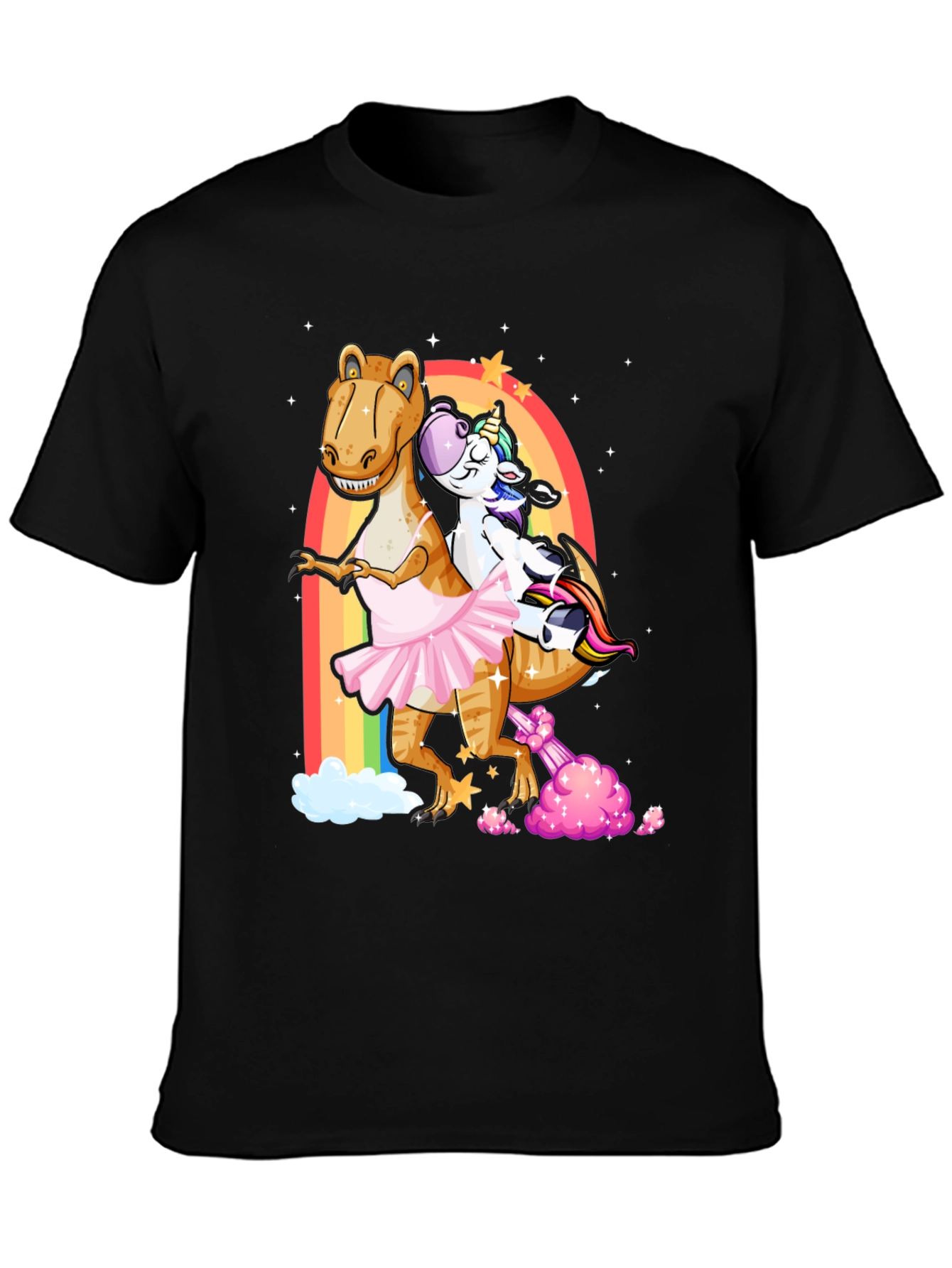 Dino Unicorn Rainbow T-Shirt