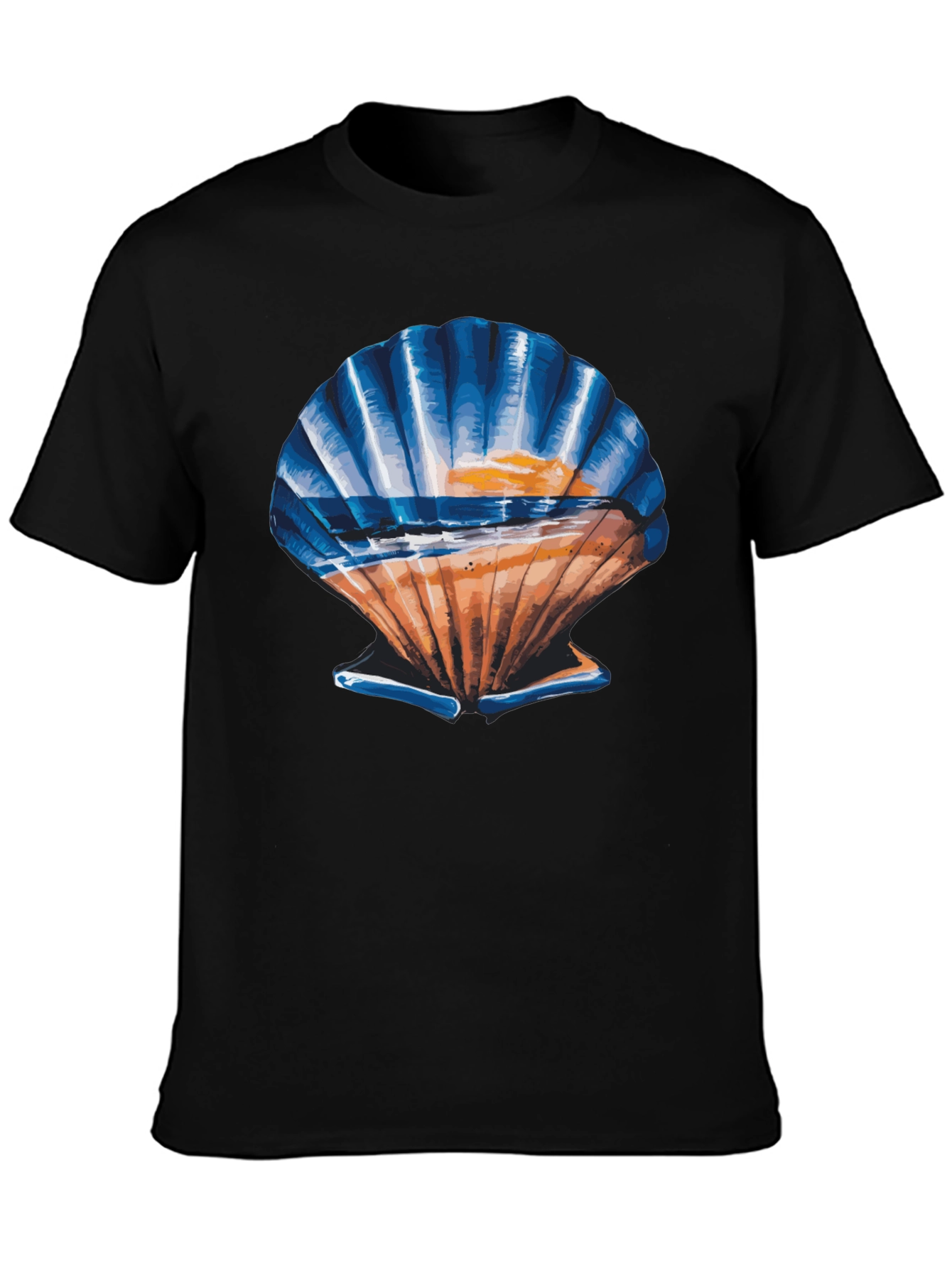 Seashell Sunset Graphic Tee