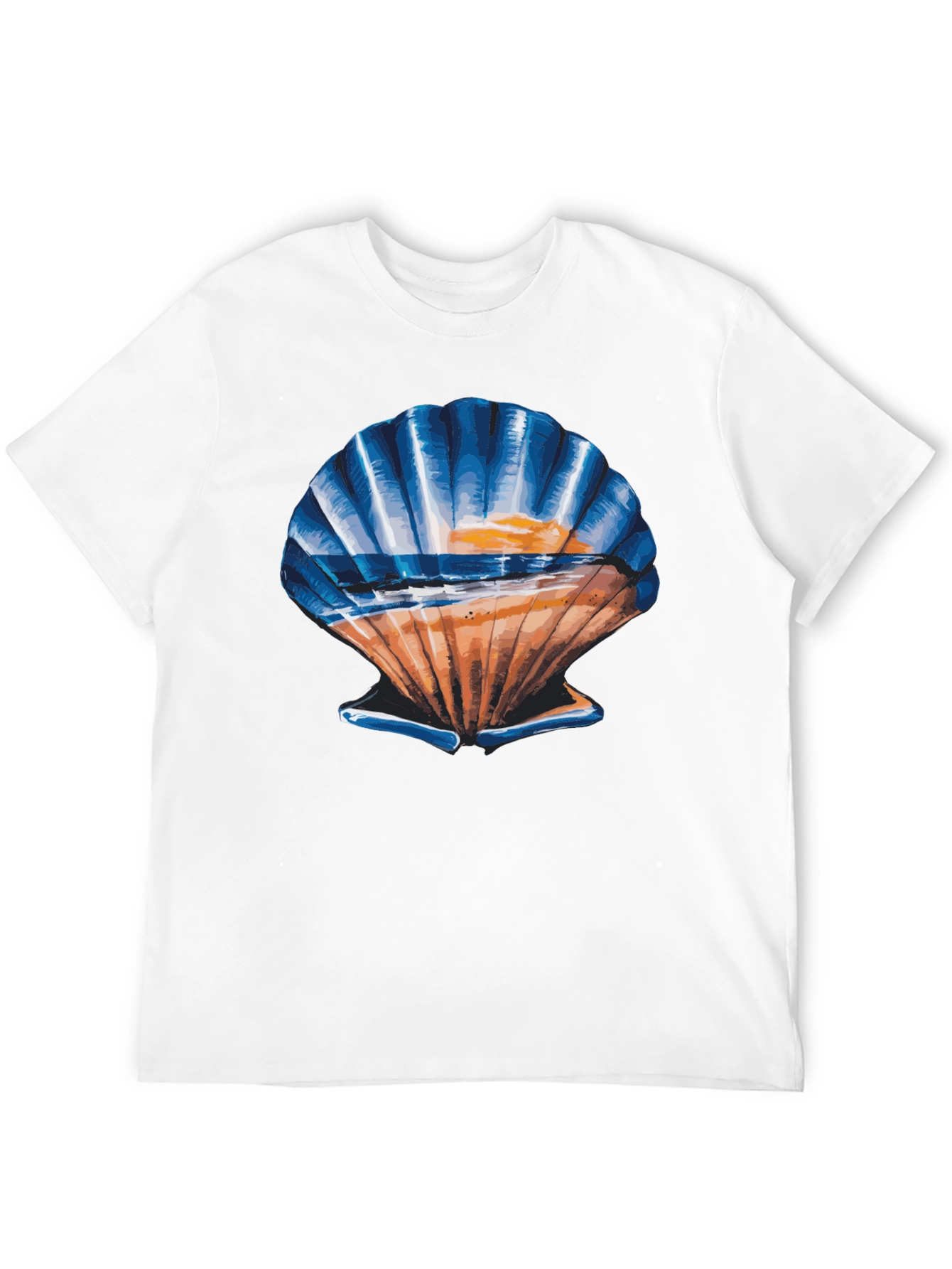 Seashell Sunset Graphic Tee