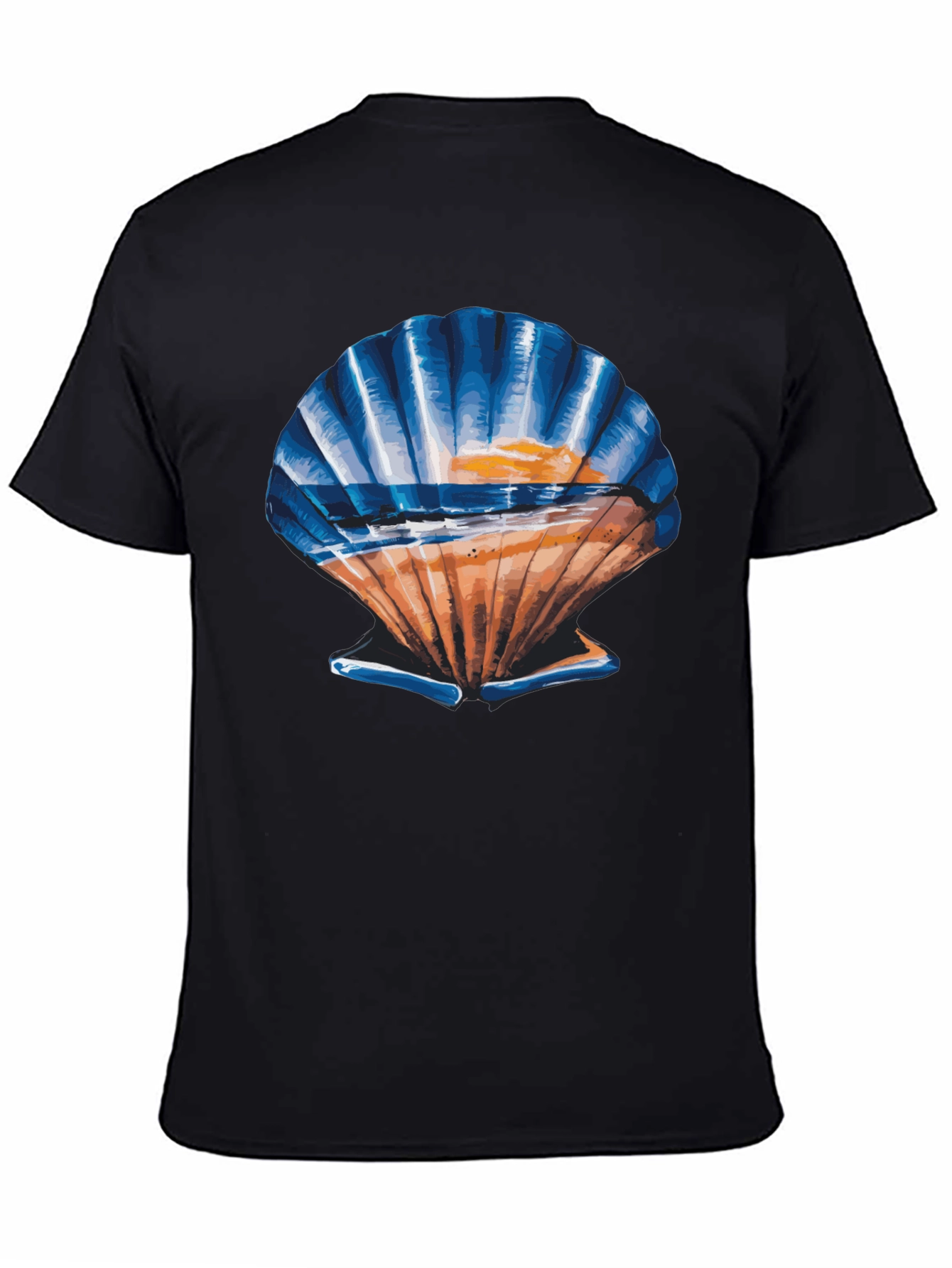 Seashell Sunset Graphic Tee