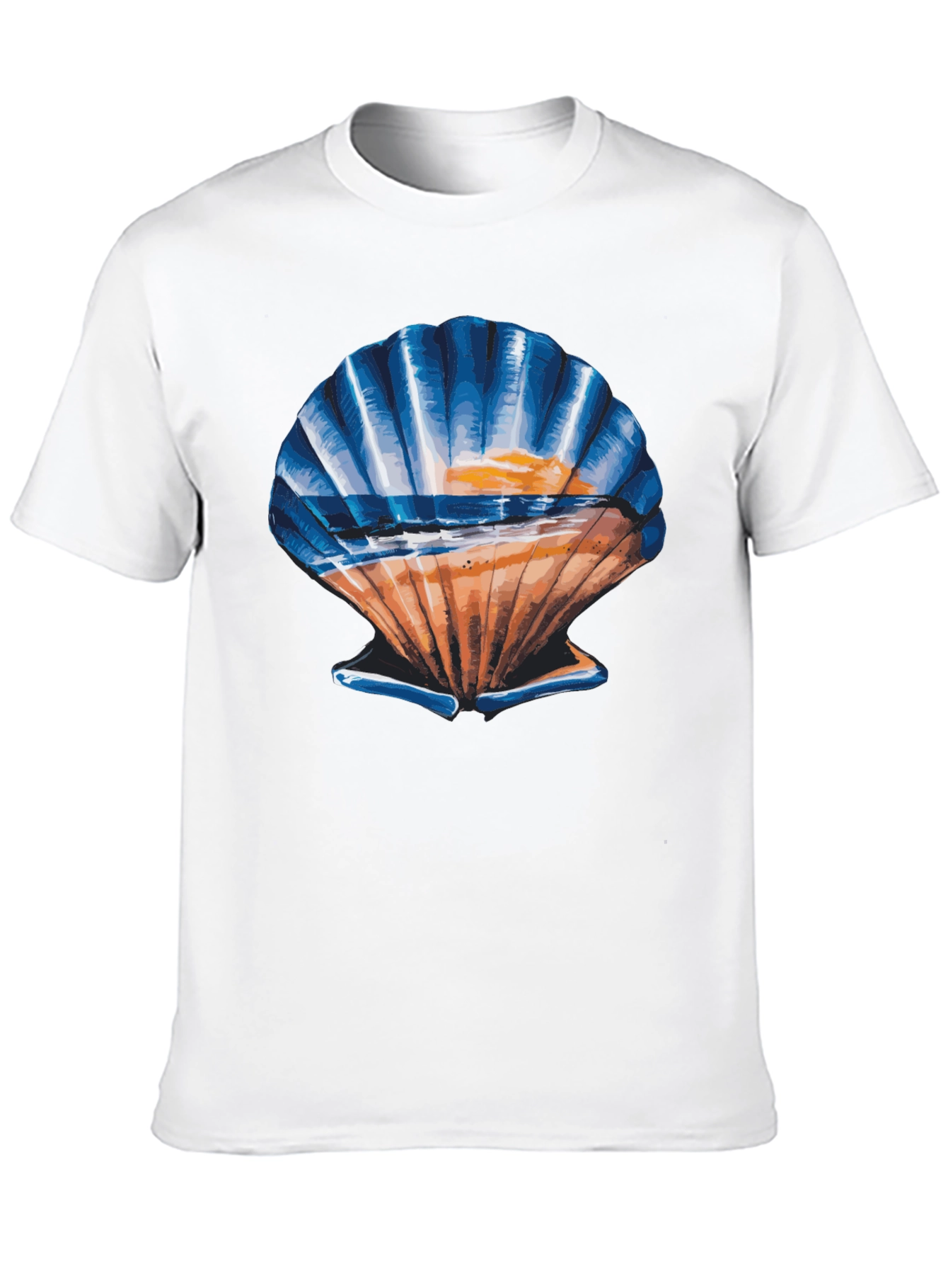 Seashell Sunset Graphic Tee